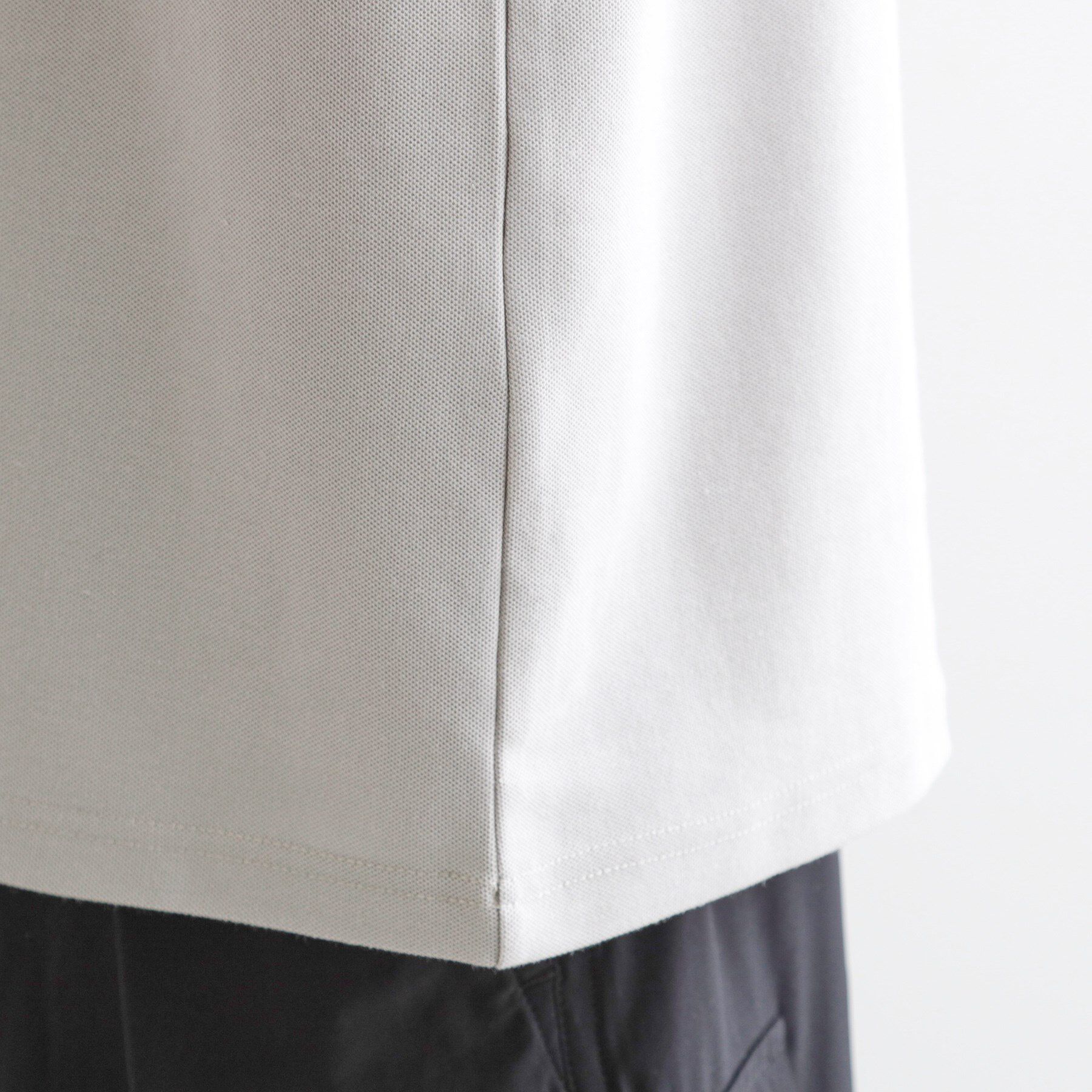 tk.TAKEO KIKUCHI「ウサギ刺繍 鹿の子クルーカットソー」|Tシャツ・カットソー|