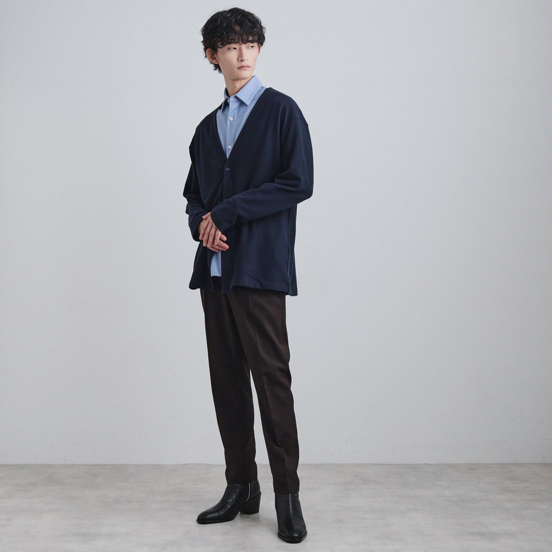 tk.TAKEO KIKUCHI「ウォームトッパーカーディガン」|カーディガン|