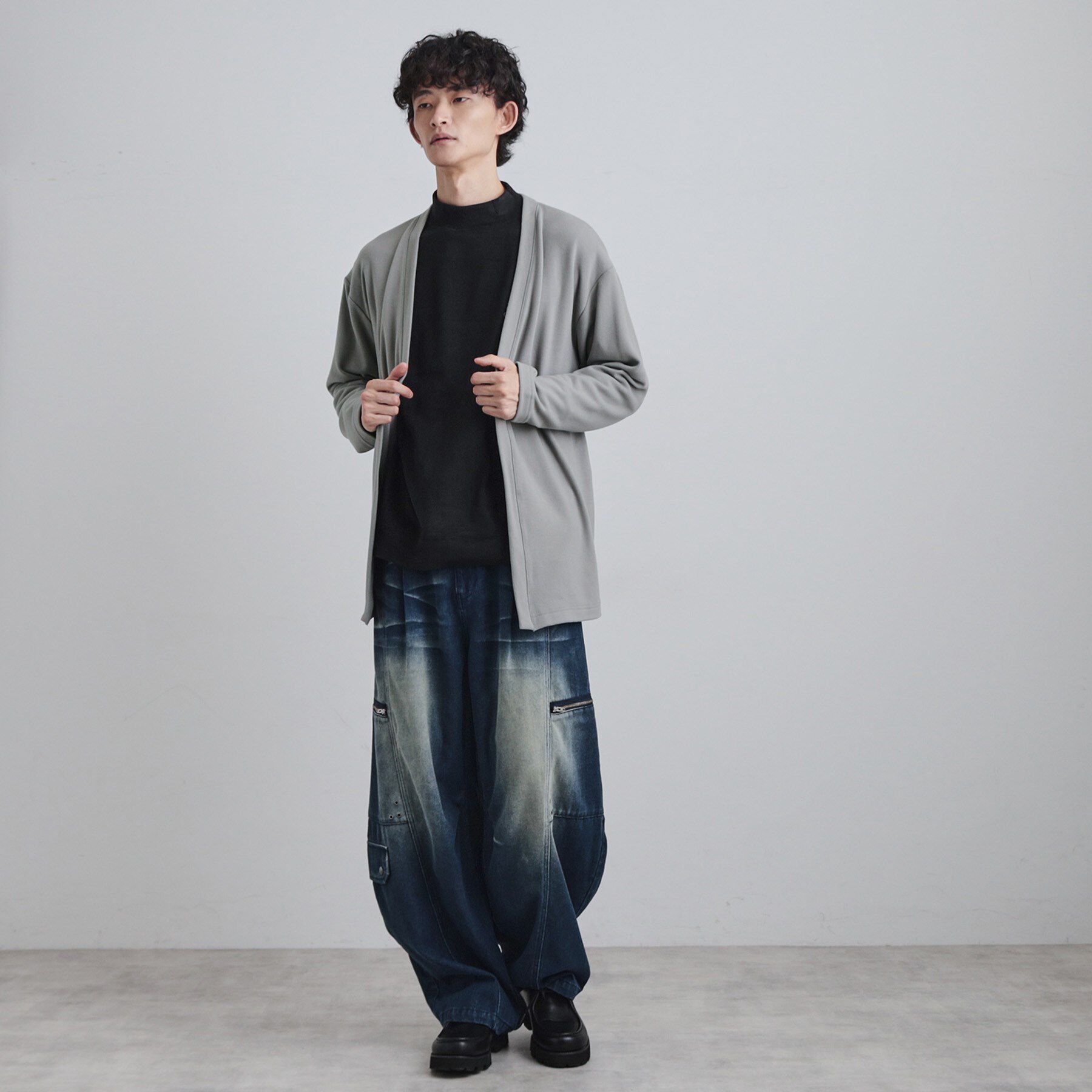 tk.TAKEO KIKUCHI「ウォームトッパーカーディガン」|カーディガン|