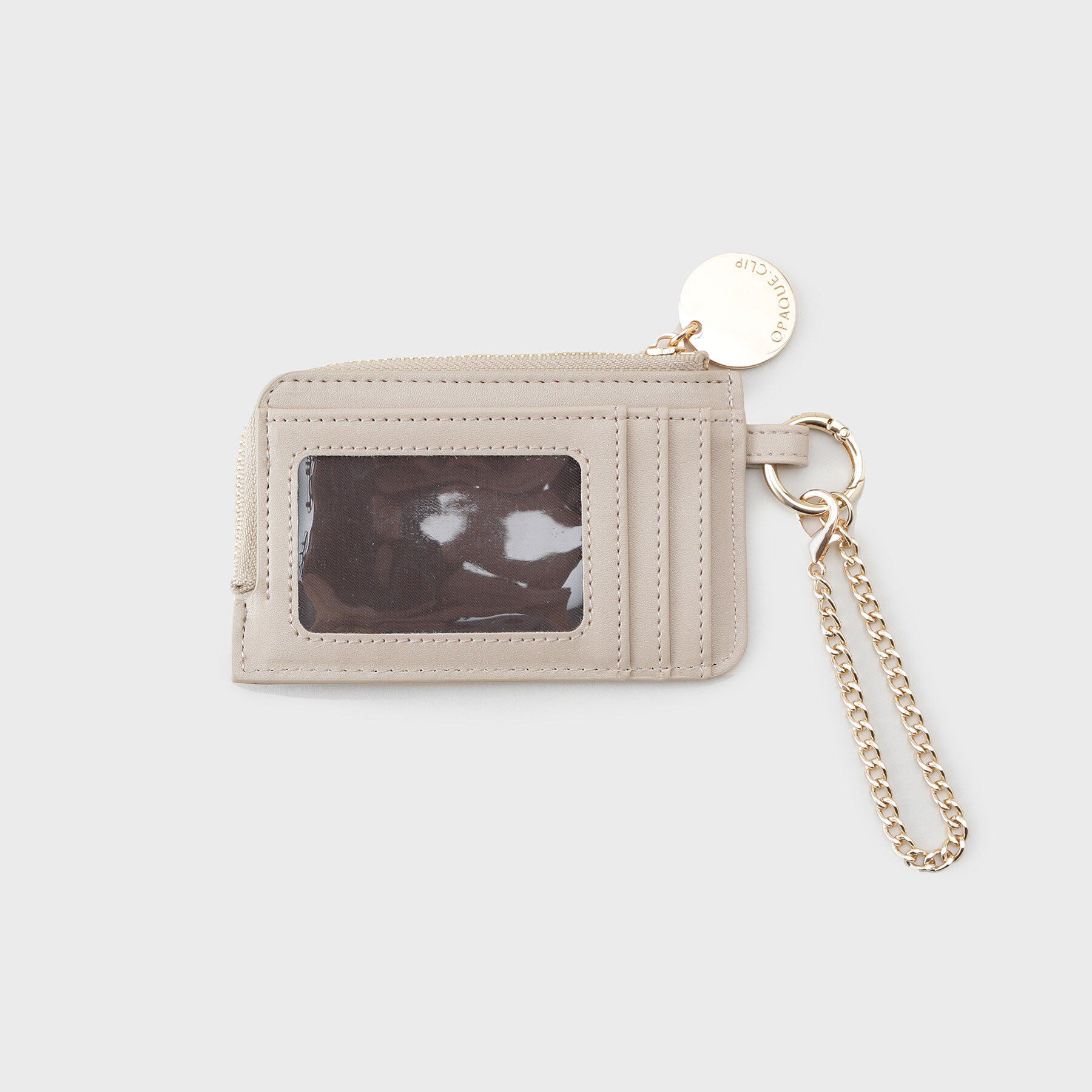 OPAQUE.CLIP「【2WAY】合皮チャームカードケース」|その他|