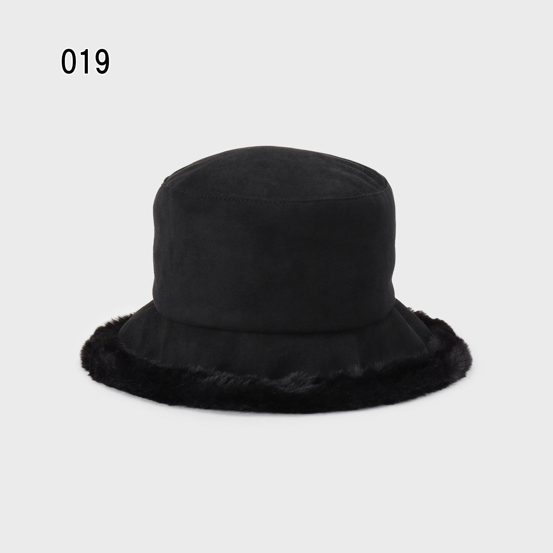 OPAQUE.CLIP「【リバーシブル】フェイクムートン&times;フェイクファーバケットハット」|ハット|