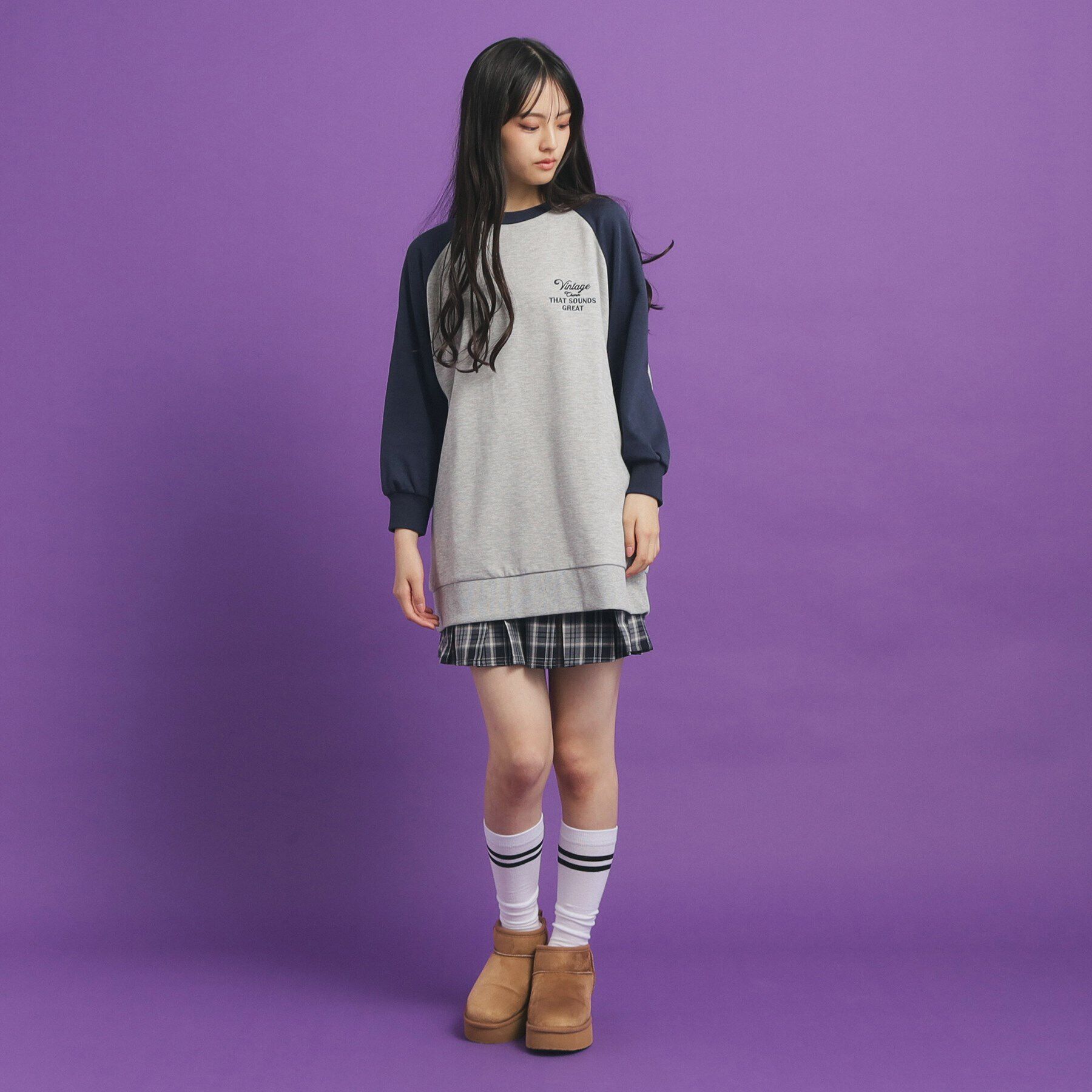 PINK-latte「ラグランチュニック」|その他|