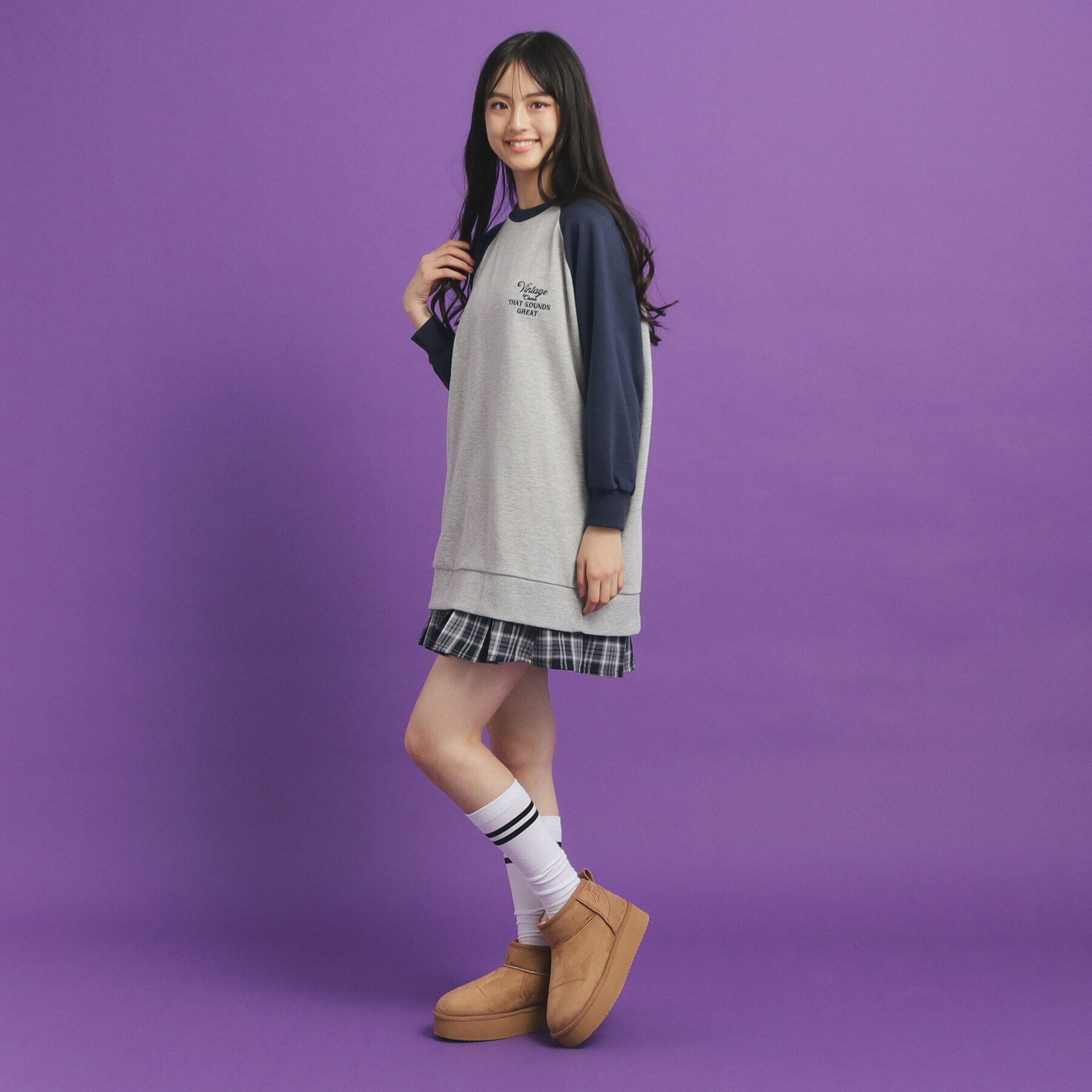 PINK-latte「ラグランチュニック」|その他|