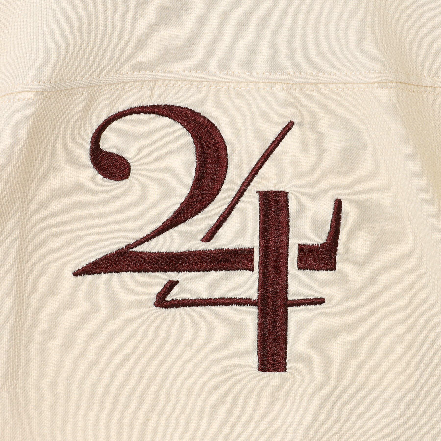 THE SHOP TK「【110-160】オーガビッツナンバー刺繍7分袖Tシャツ」|Tシャツ・カットソー|