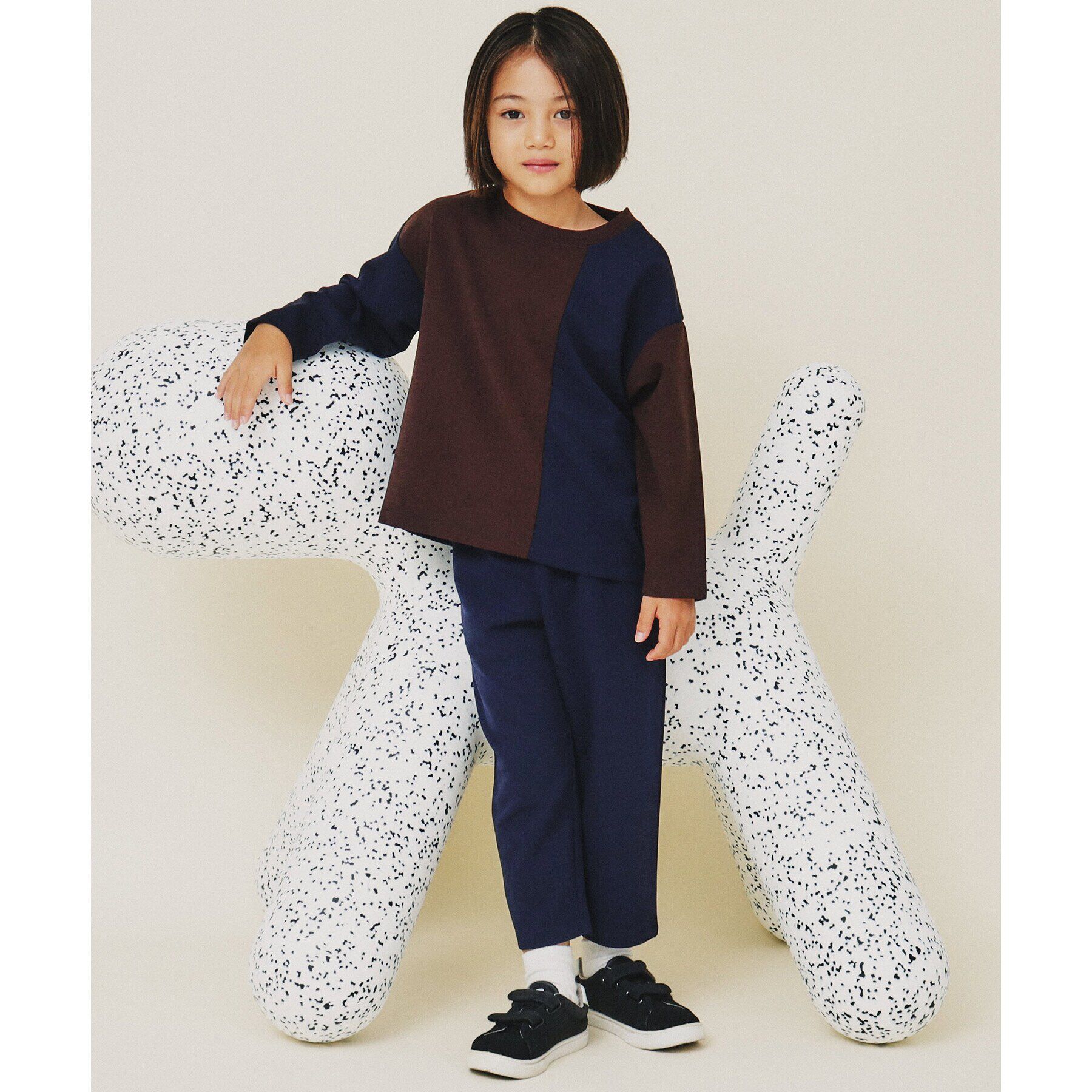 THE SHOP TK「【120－160】カットジョーゼットパンツ/セットアップ可」|その他|