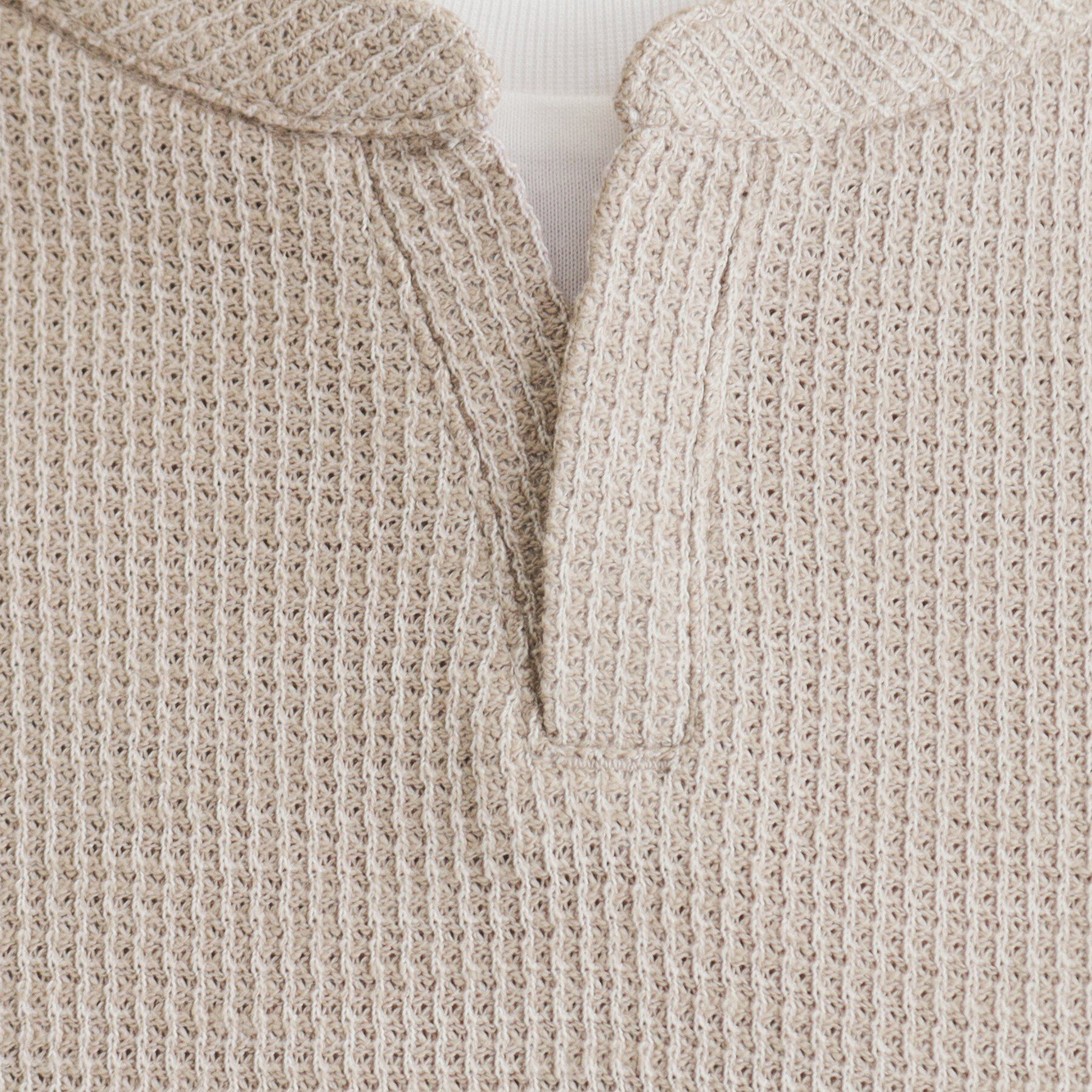 THE SHOP TK「スラブワッフルフェイクレイヤード長袖Tシャツ」|Tシャツ・カットソー|