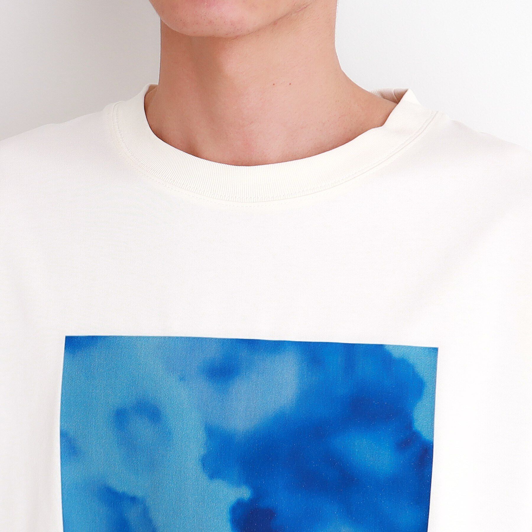 THE SHOP TK「プリントリブ長袖Tシャツ」|Tシャツ・カットソー|