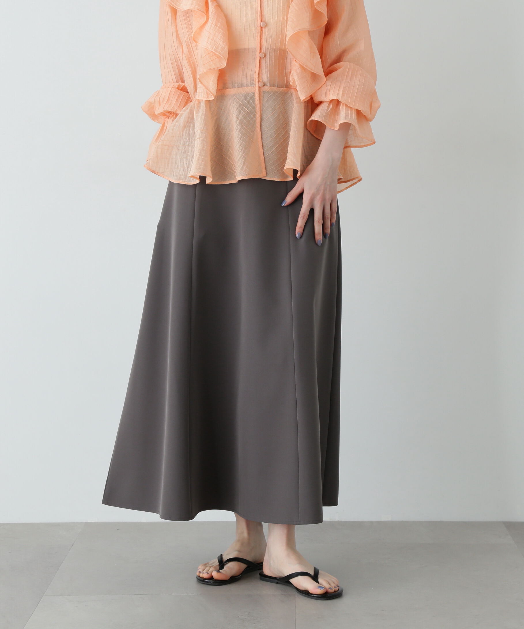  「ユースフルフレアスカート」|スカート|