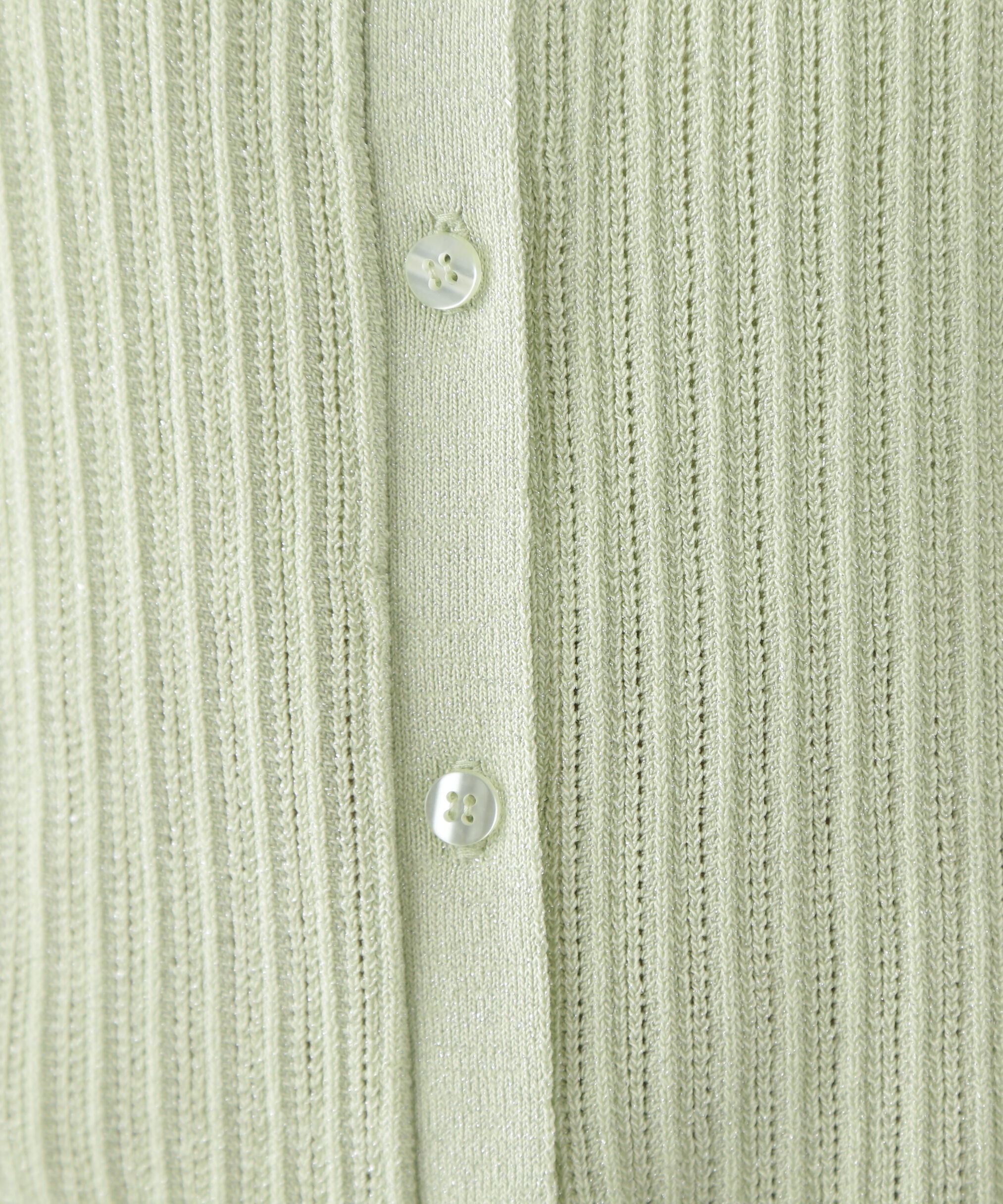  「アイレット柄ラメカーディガン」|ニット・セーター|