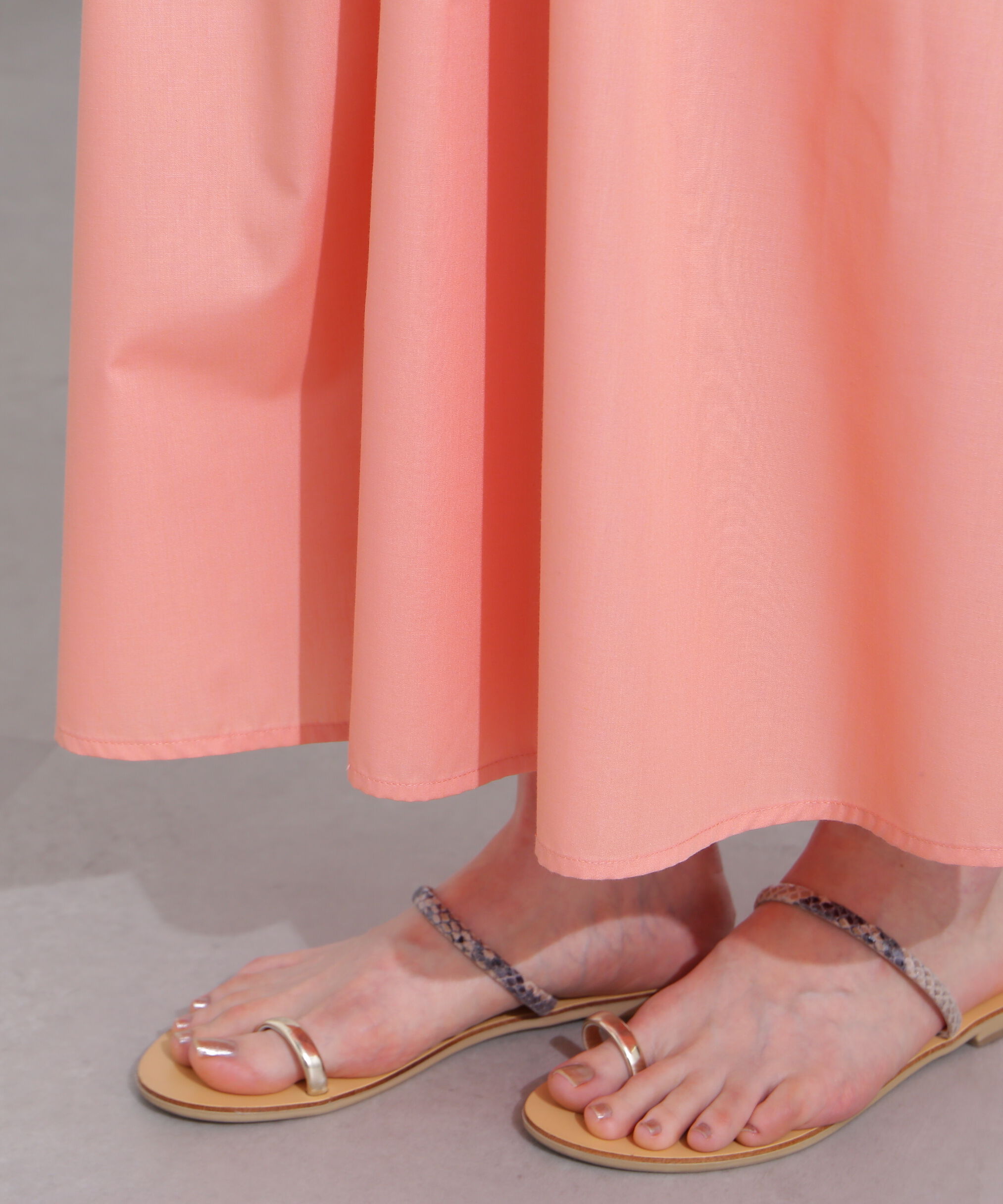  「タックウエストリボンワンピース」|ワンピース|