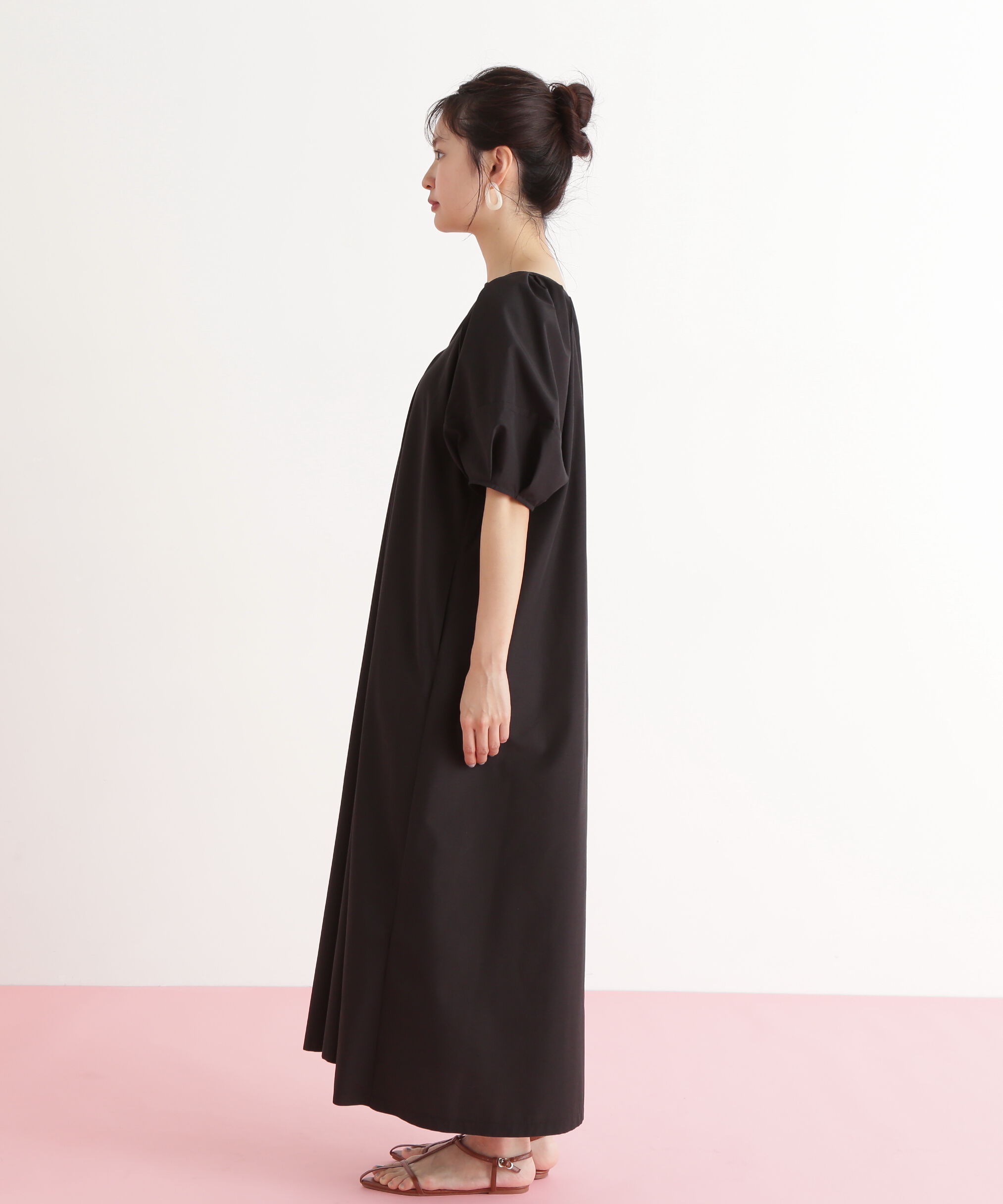  「タックスリーブワンピース」|ワンピース|