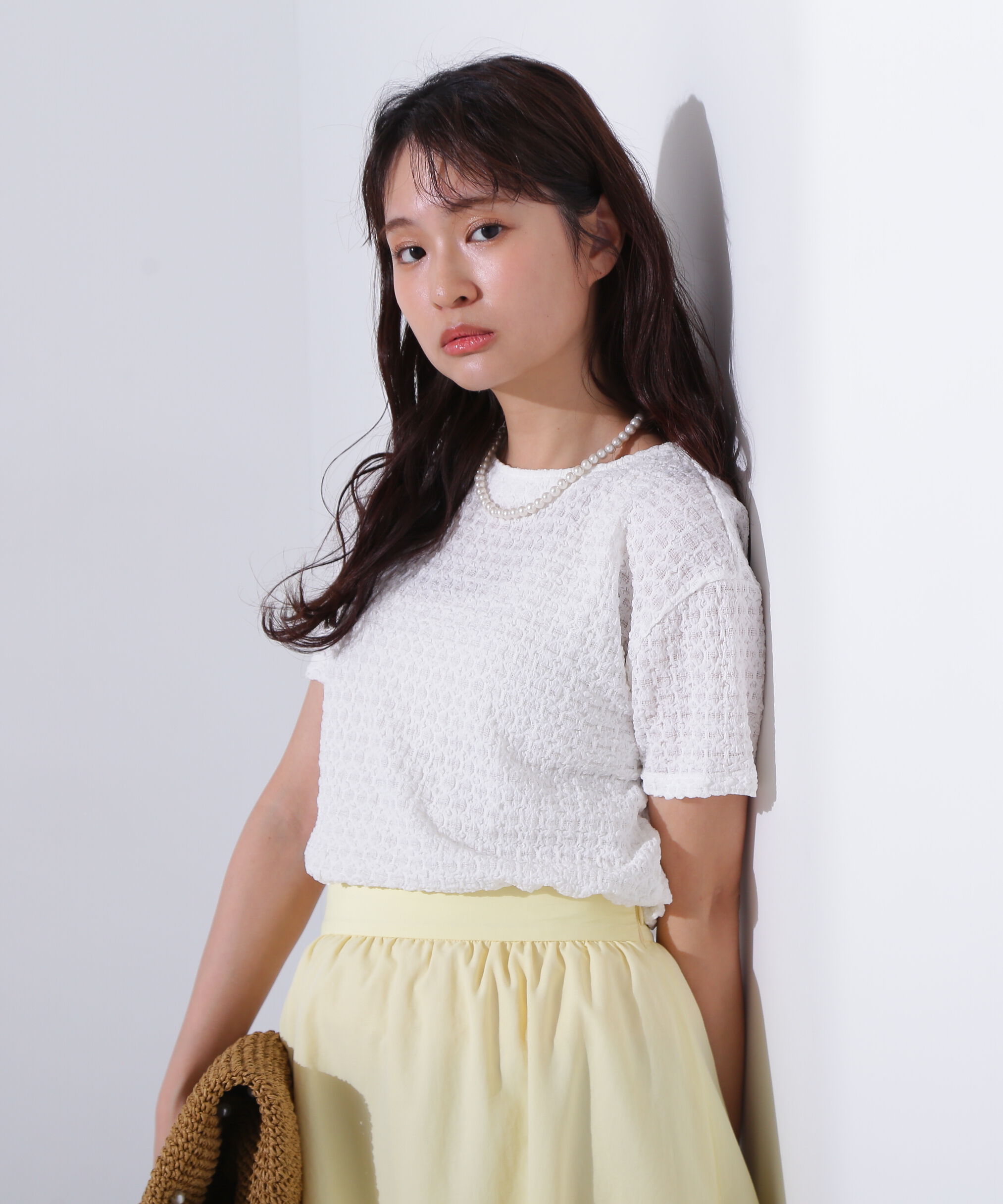  「ポコポコボクシーカットソー」|Tシャツ・カットソー|