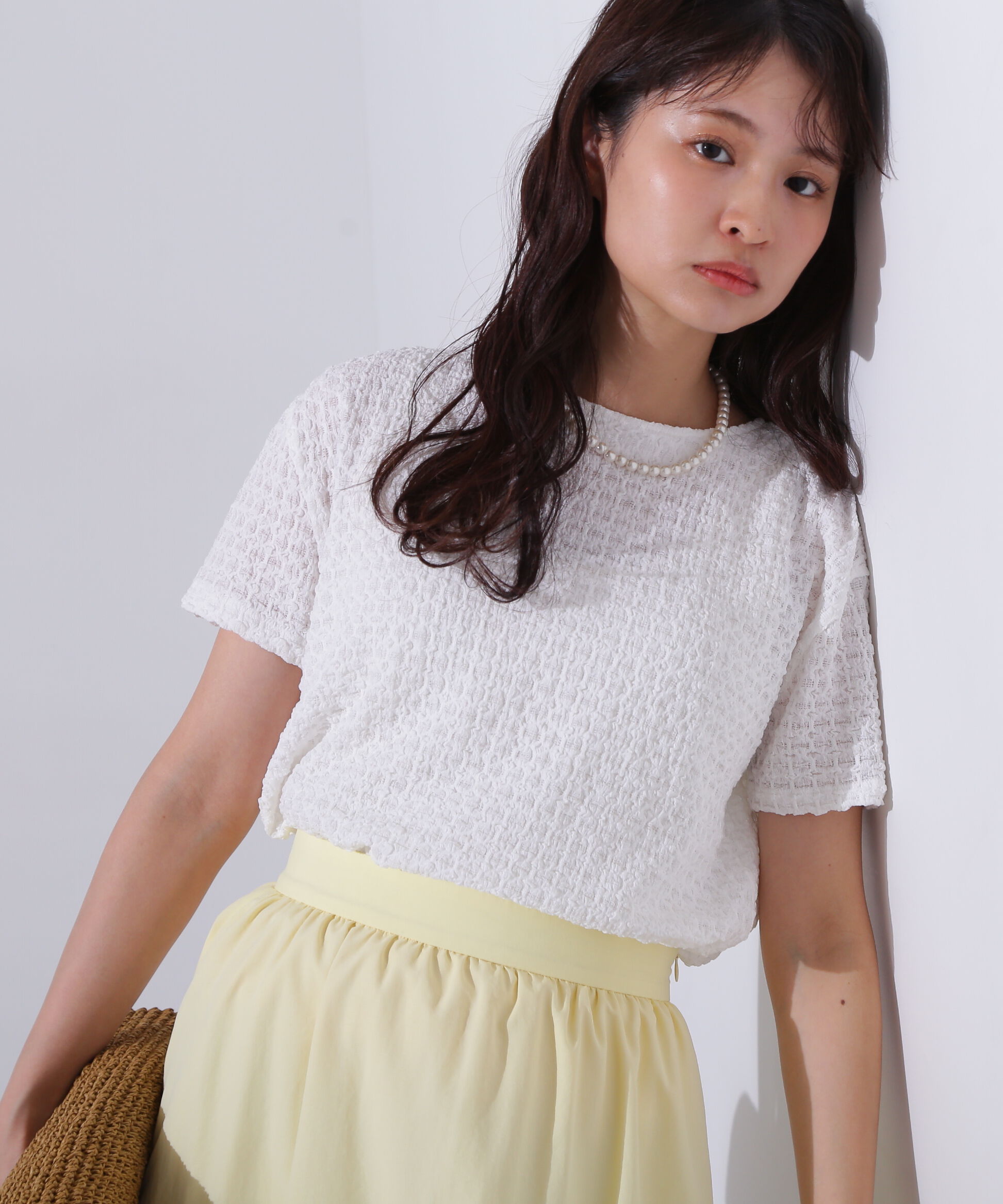  「ポコポコボクシーカットソー」|Tシャツ・カットソー|