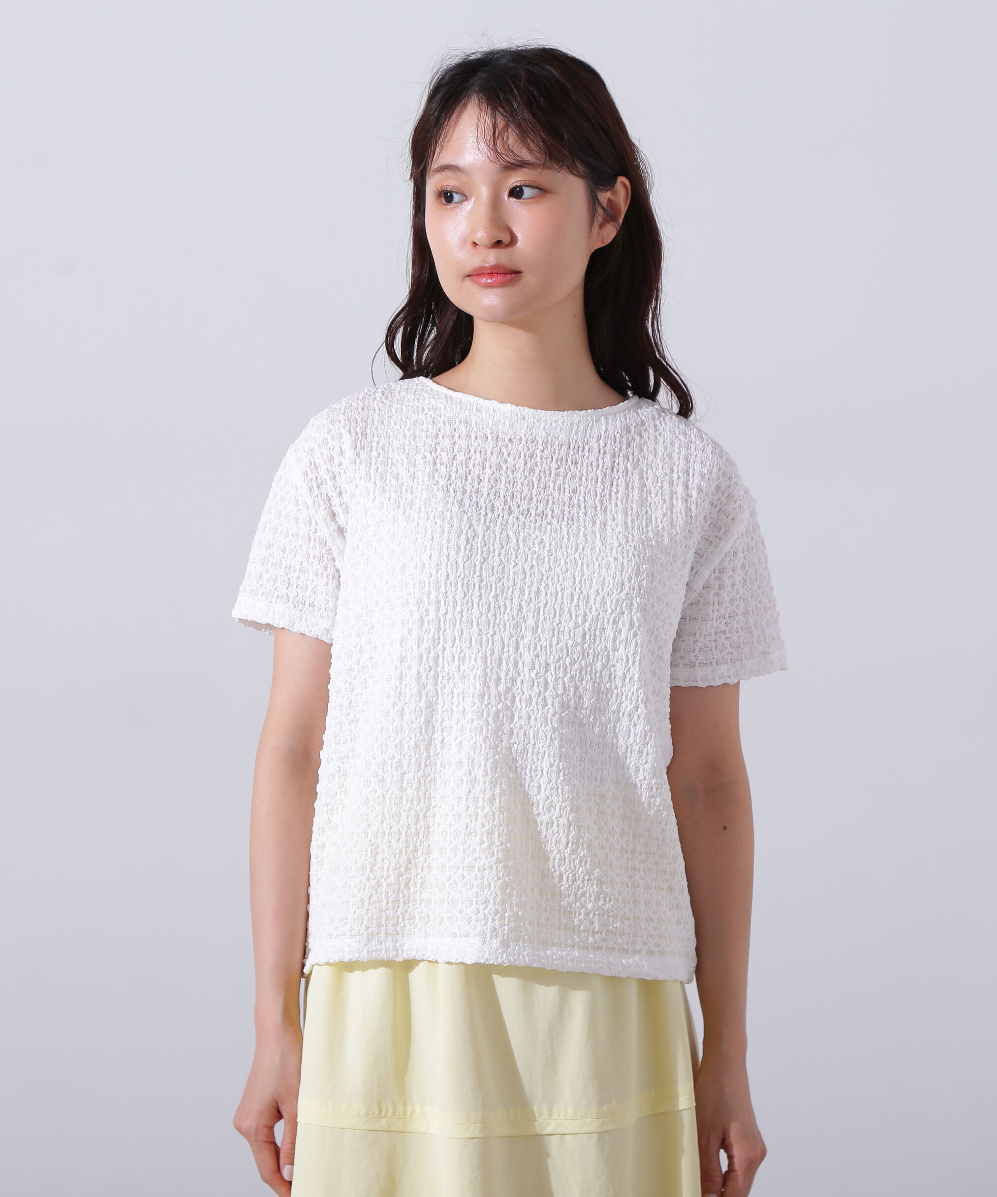  「ポコポコボクシーカットソー」|Tシャツ・カットソー|