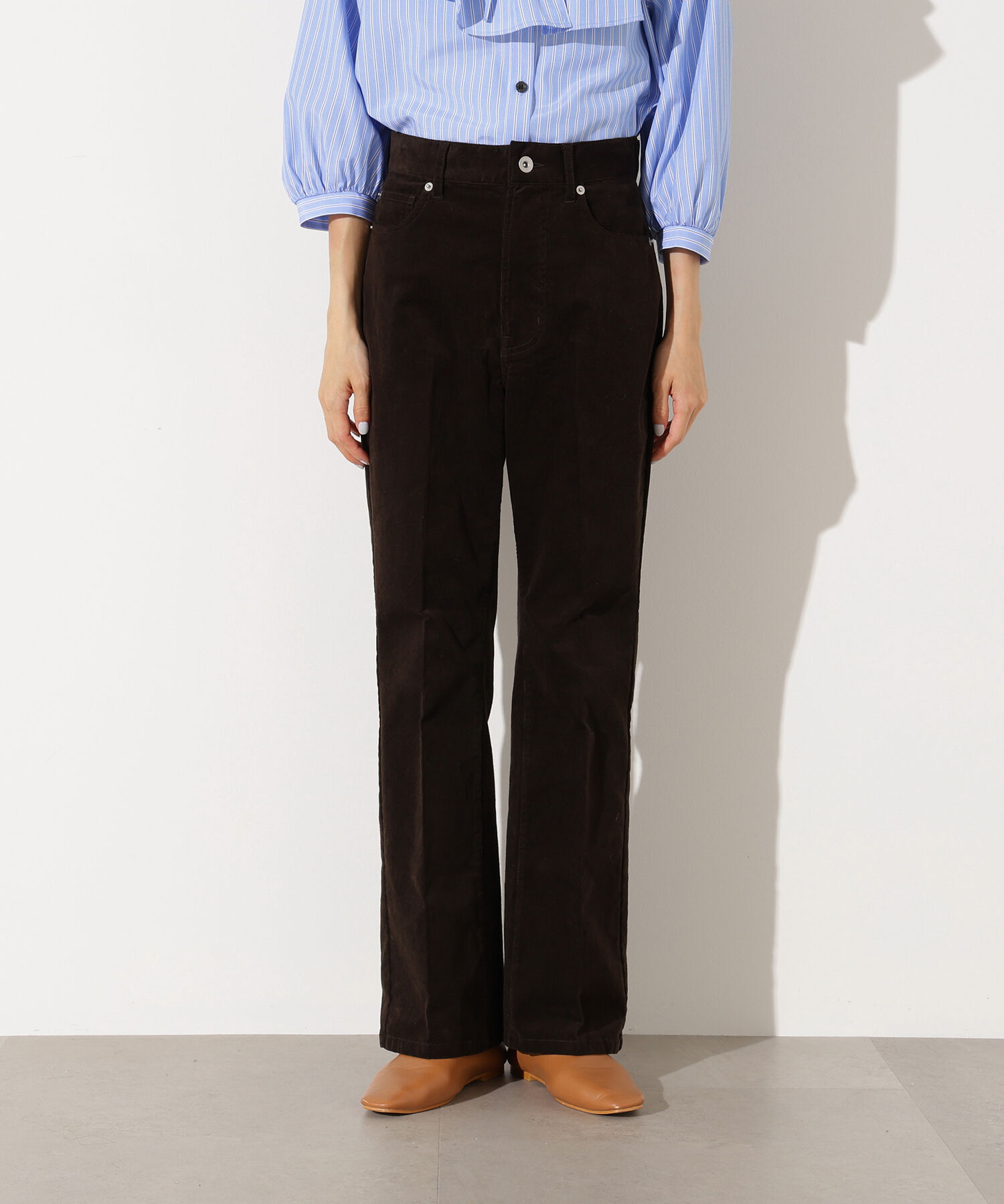  「コーデュロイフレアパンツ」|その他|