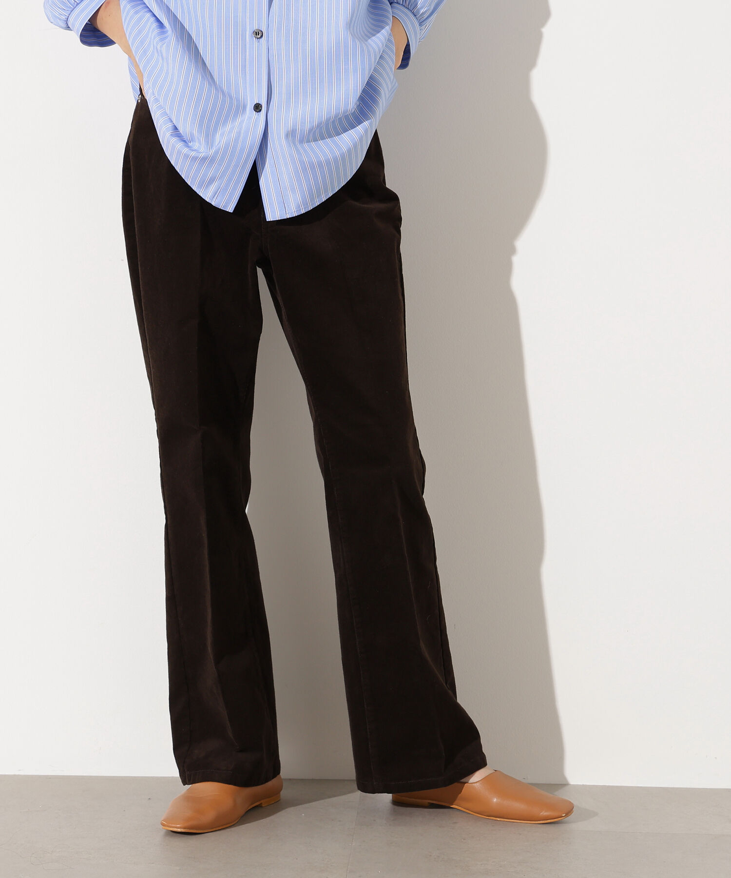  「コーデュロイフレアパンツ」|その他|