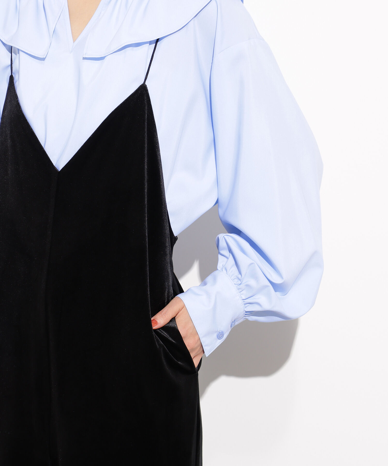  「ベロアオールインワン」|ワンピース|