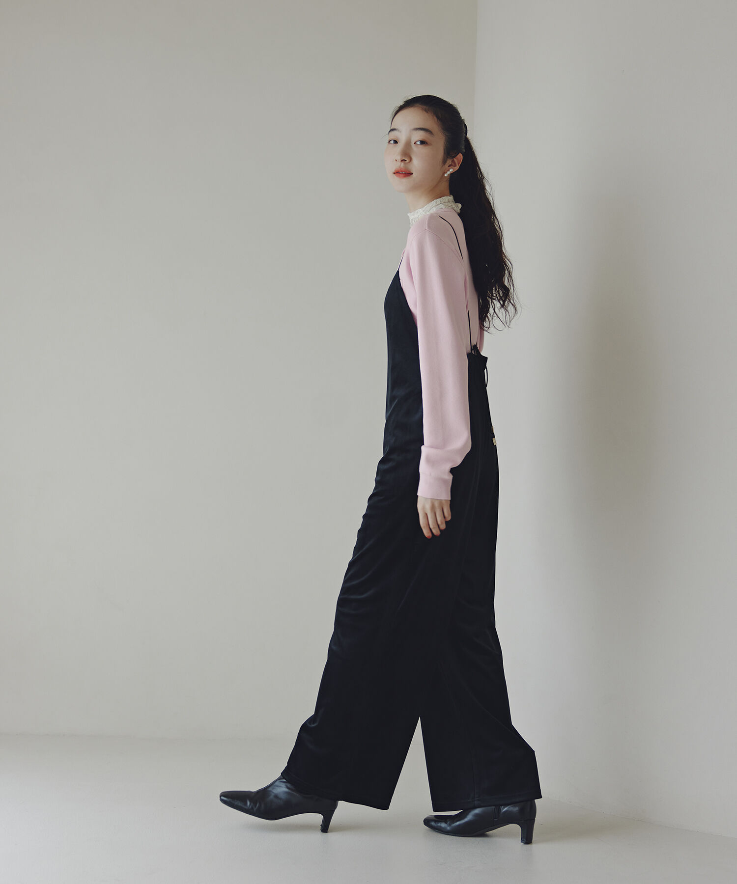  「ベロアオールインワン」|ワンピース|