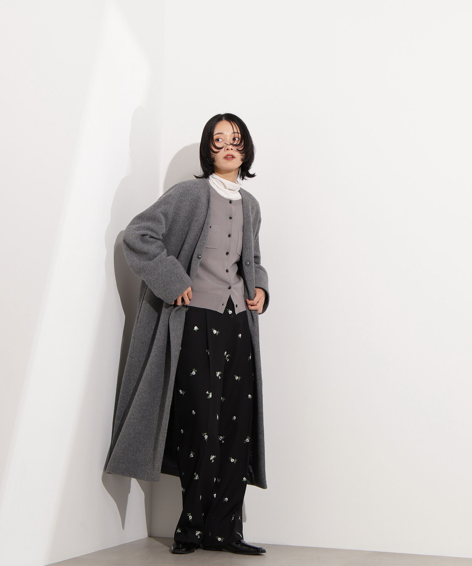  「カラーレスロングコート」|その他|