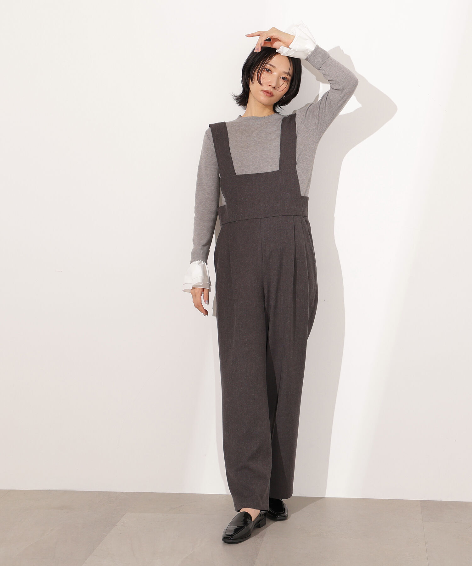  「カフスドッキングニット」|ニット・セーター|