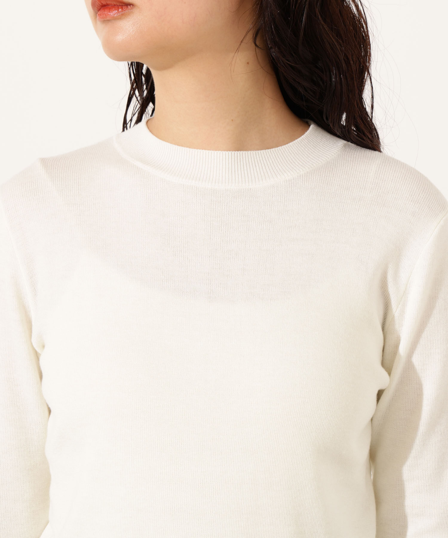  「カフスドッキングニット」|ニット・セーター|