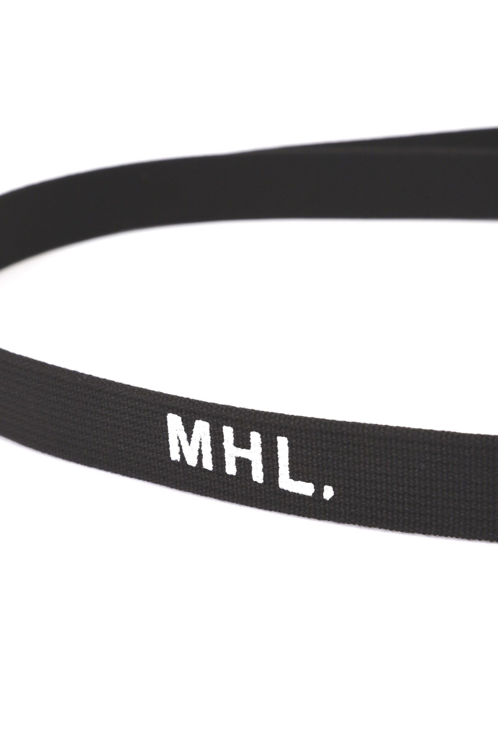 MHL.「NARROW MILITARY BELT」|ベルト|