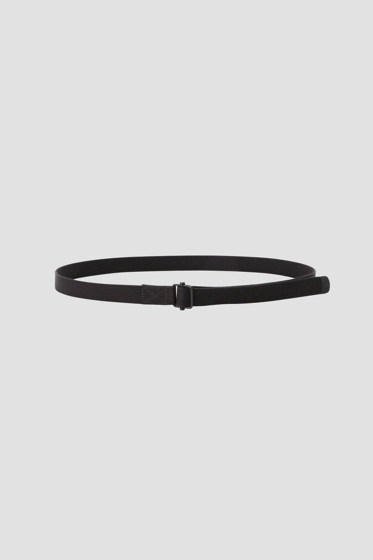 MHL.「NARROW MILITARY BELT」|ベルト|CHARCOAL3