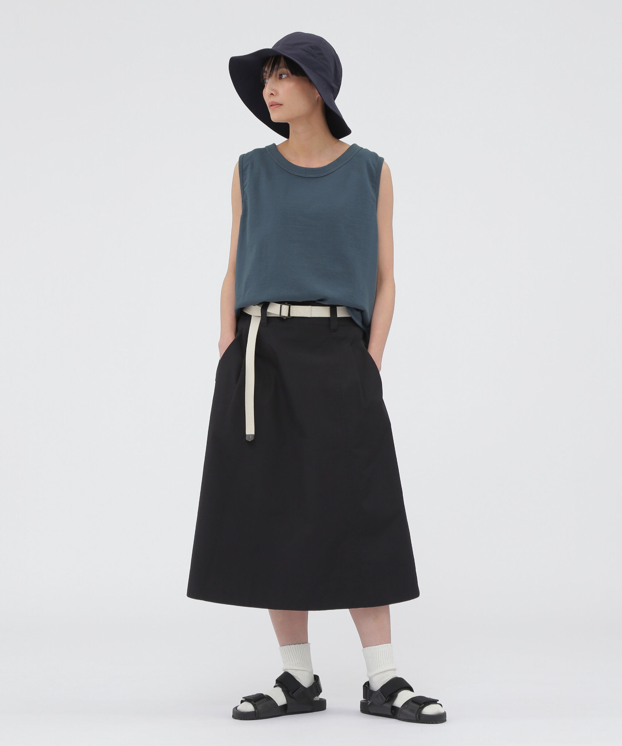 MHL.「DRY LIGHT LOOPBACK JERSEY TOP」|Tシャツ・カットソー|