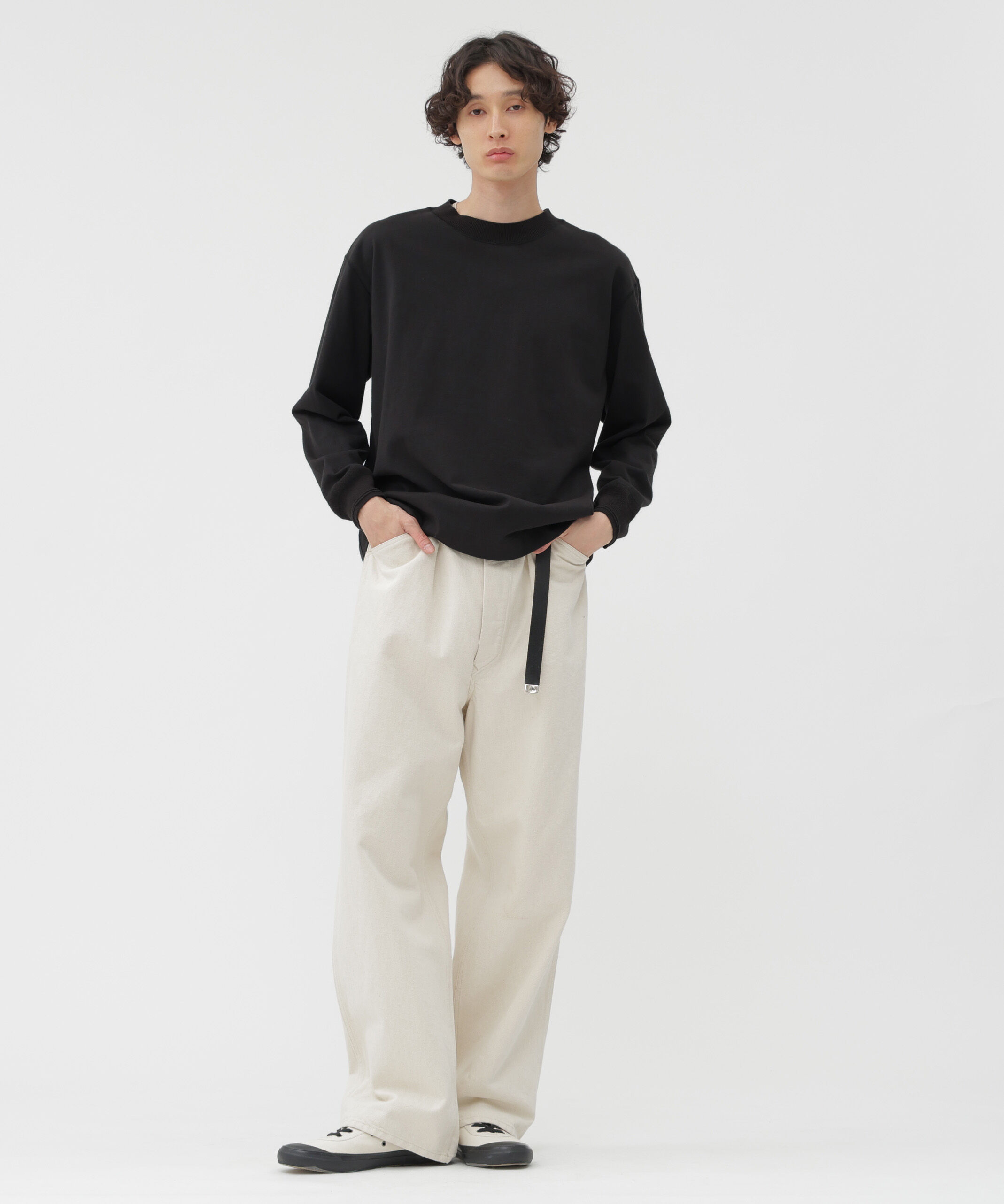 MHL.「LIGHT DENSED COTTON JERSEY TOP」|Tシャツ・カットソー|