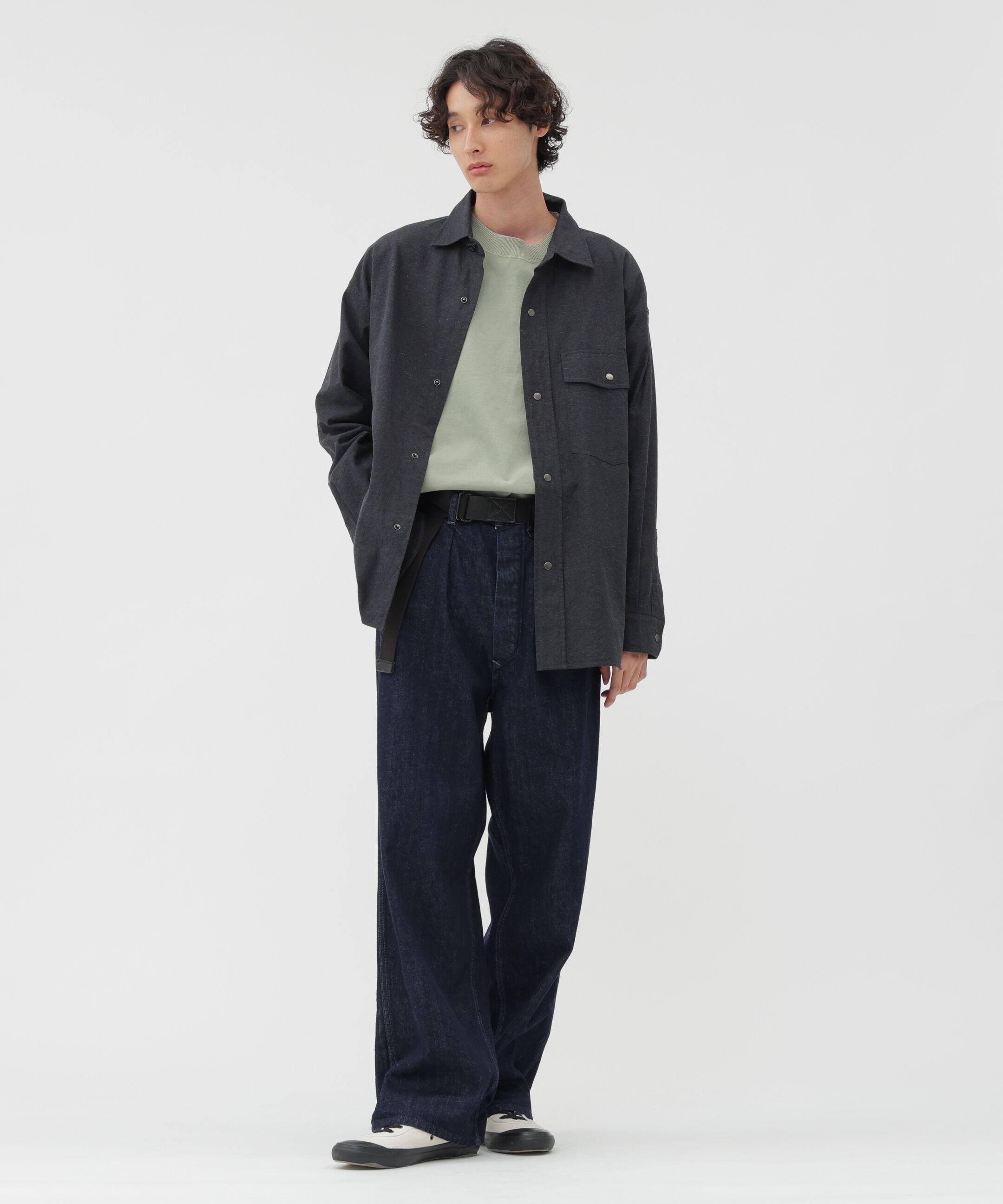 MHL.「LIGHT DENSED COTTON JERSEY TOP」|Tシャツ・カットソー|