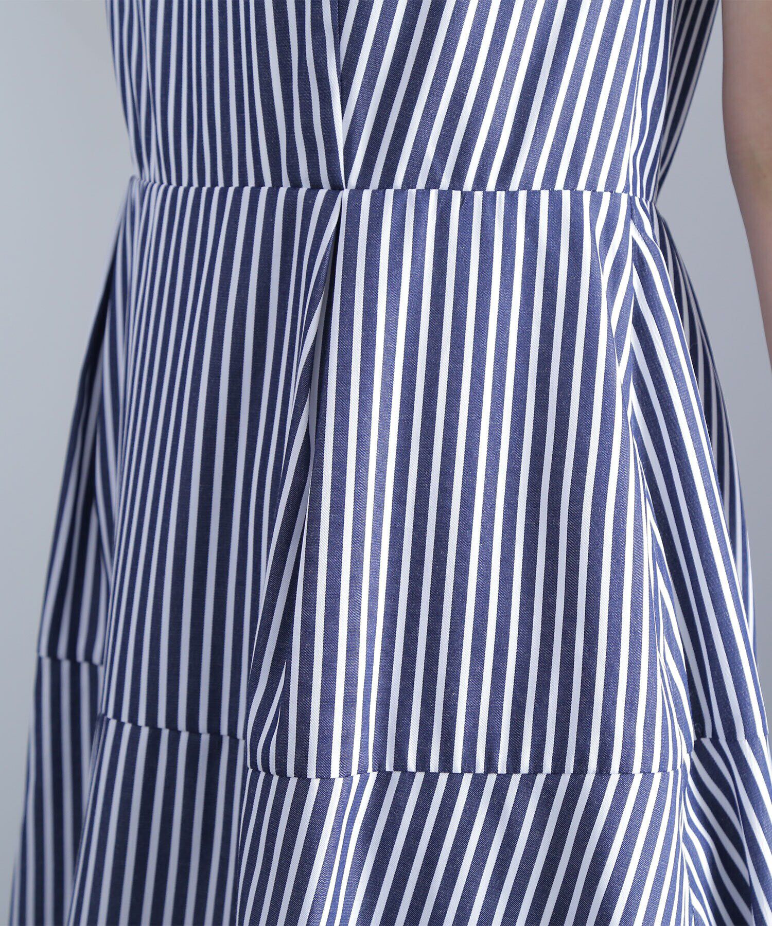  「バックシャンフレアワンピース」|ワンピース|