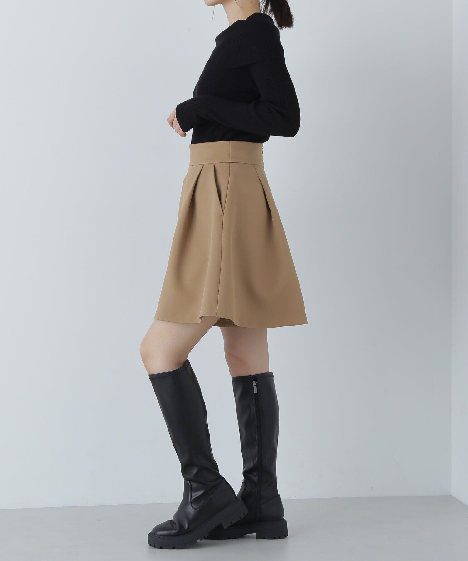  「ツイルフレアショートパンツ」|その他|