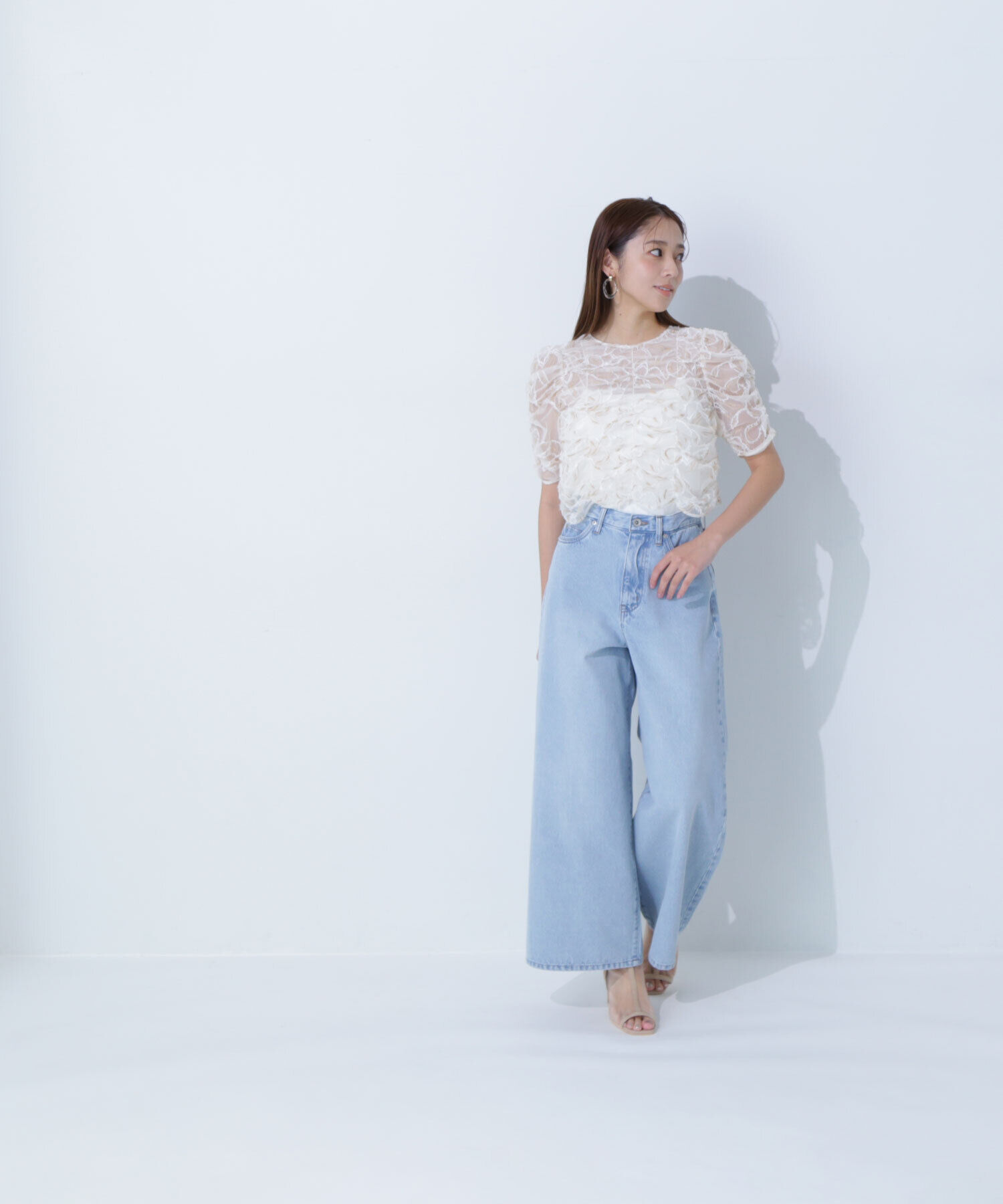  「バギーデニムパンツ」|その他|