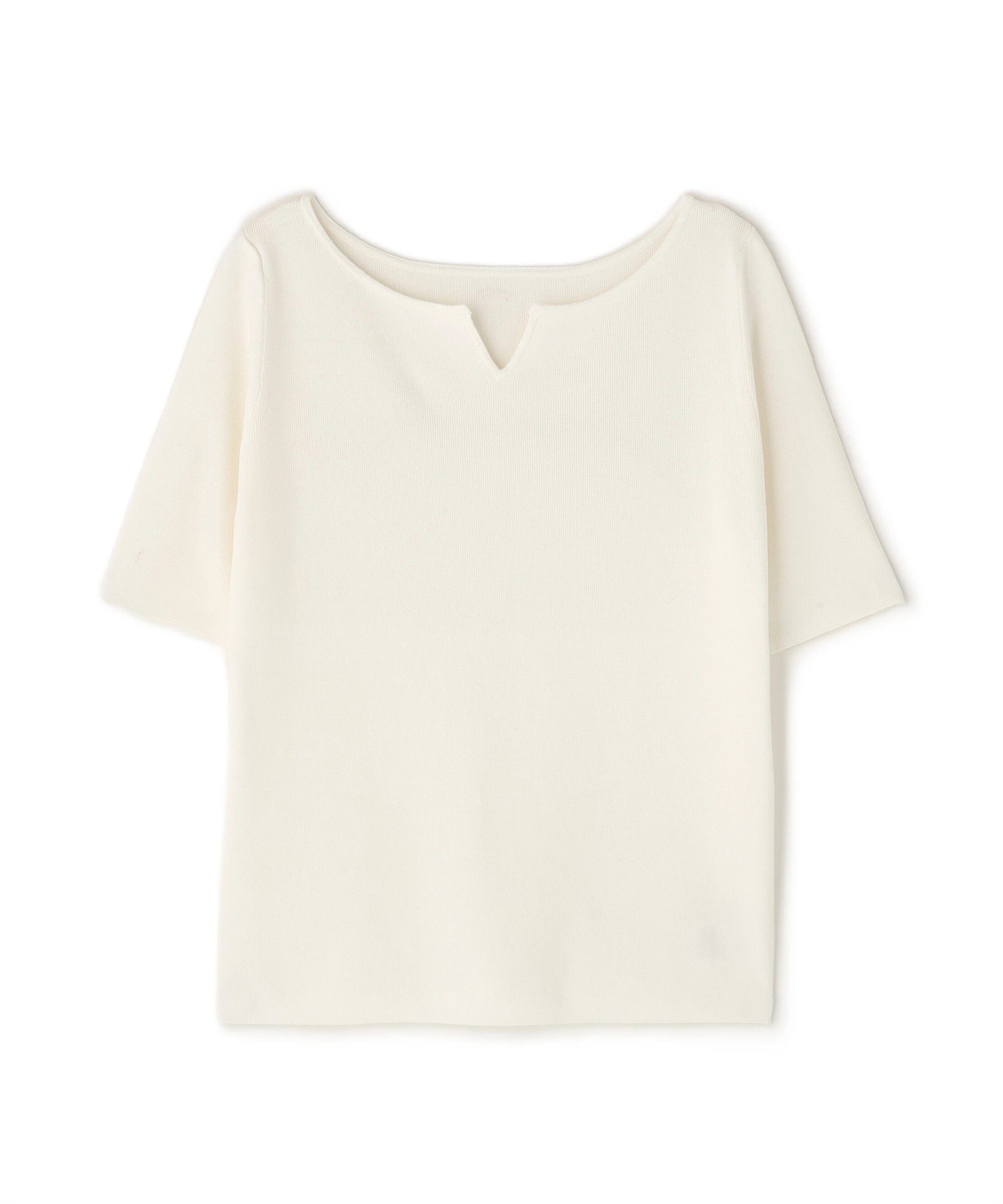  「総針ベーシックシリーズ キーネックニット」|ニット・セーター|