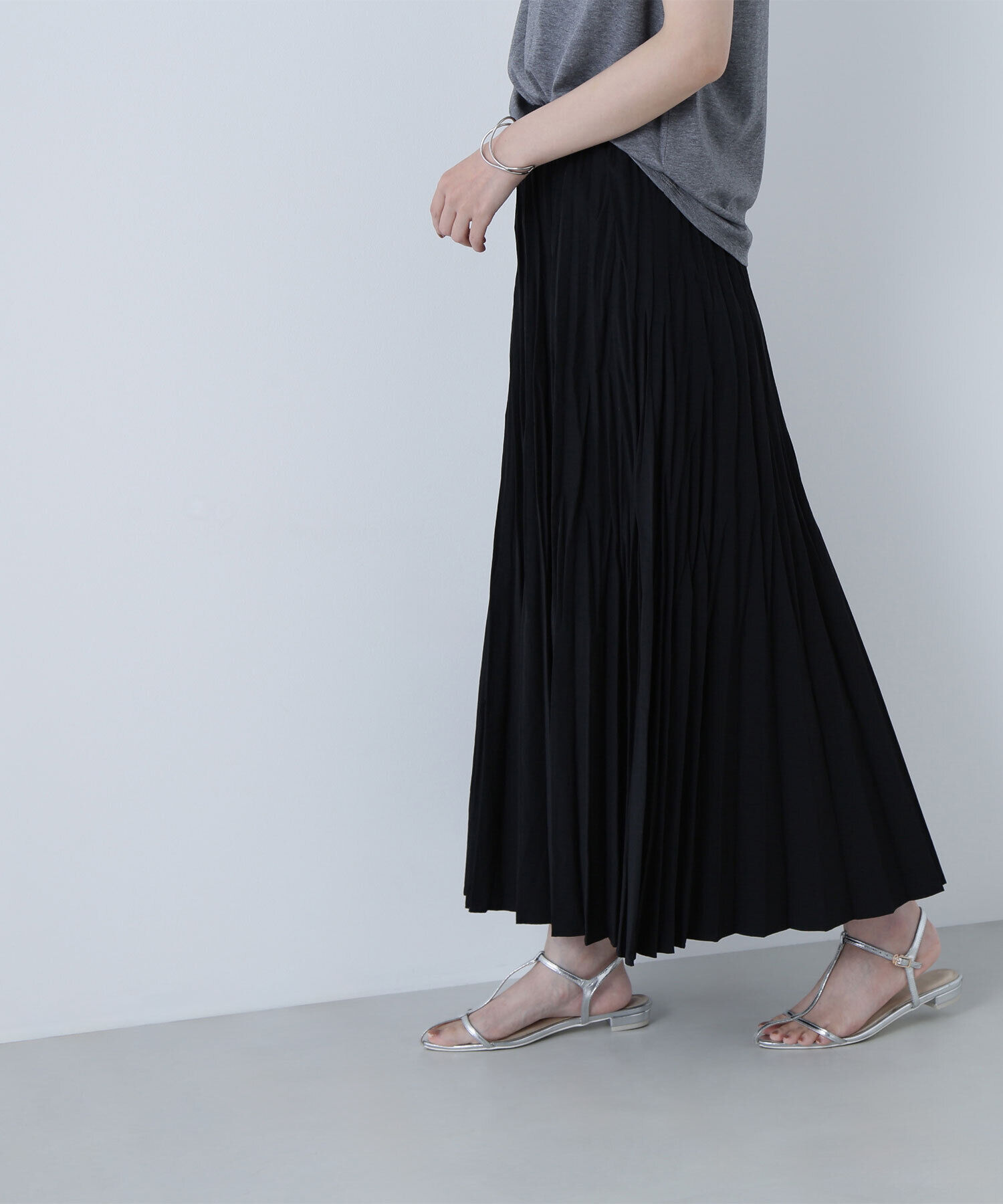  「ランダムプリーツスカート」|スカート|