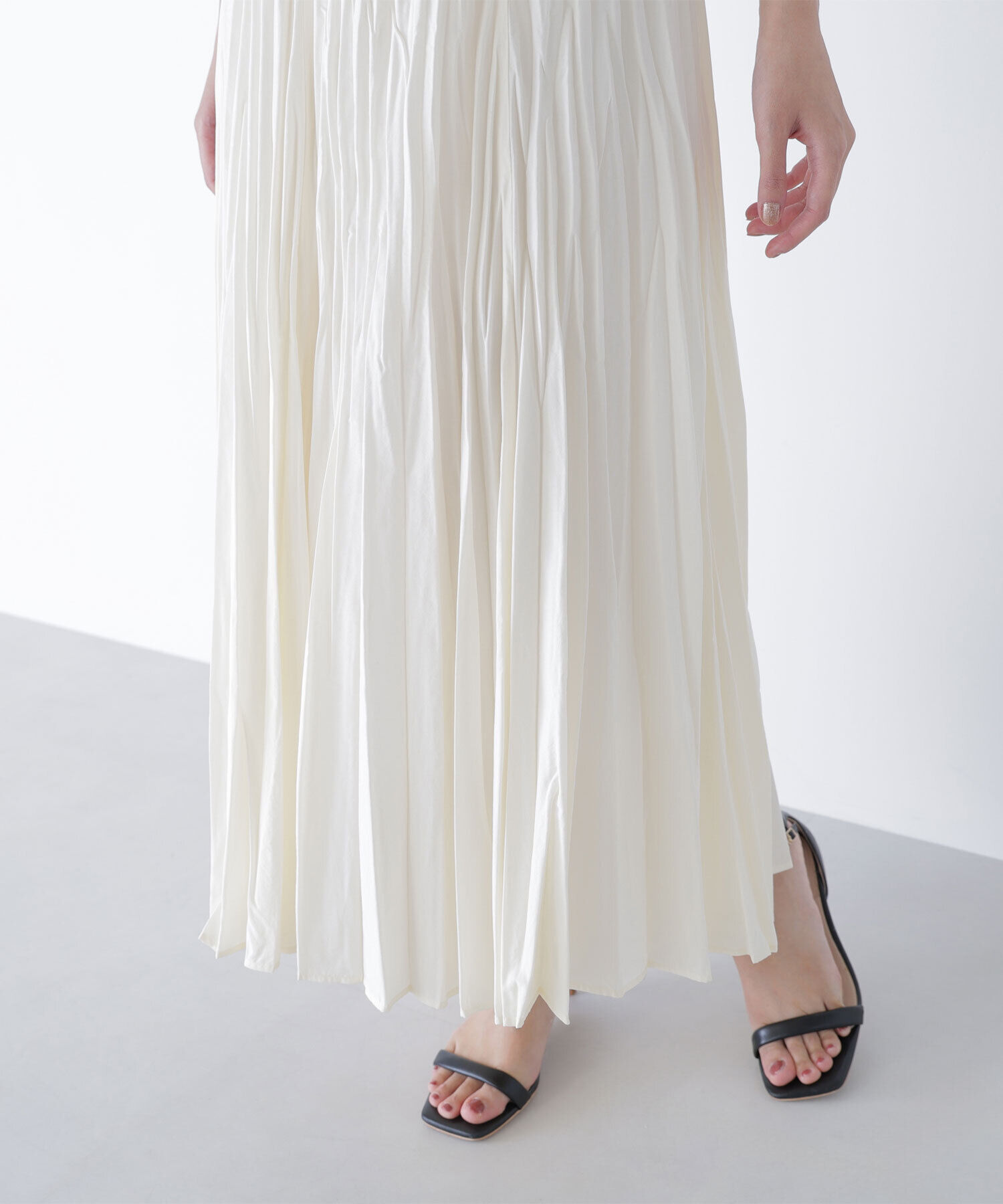  「ランダムプリーツスカート」|スカート|