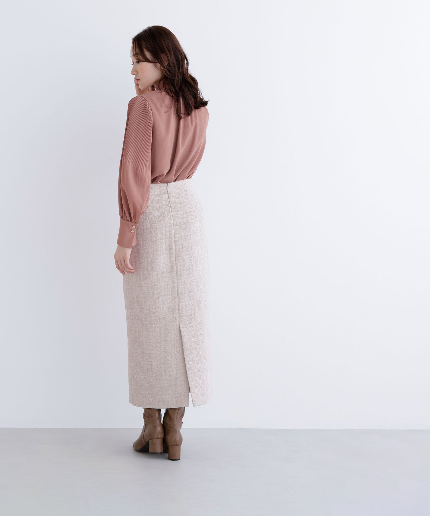  「ツイーディーナロースカート」|スカート|