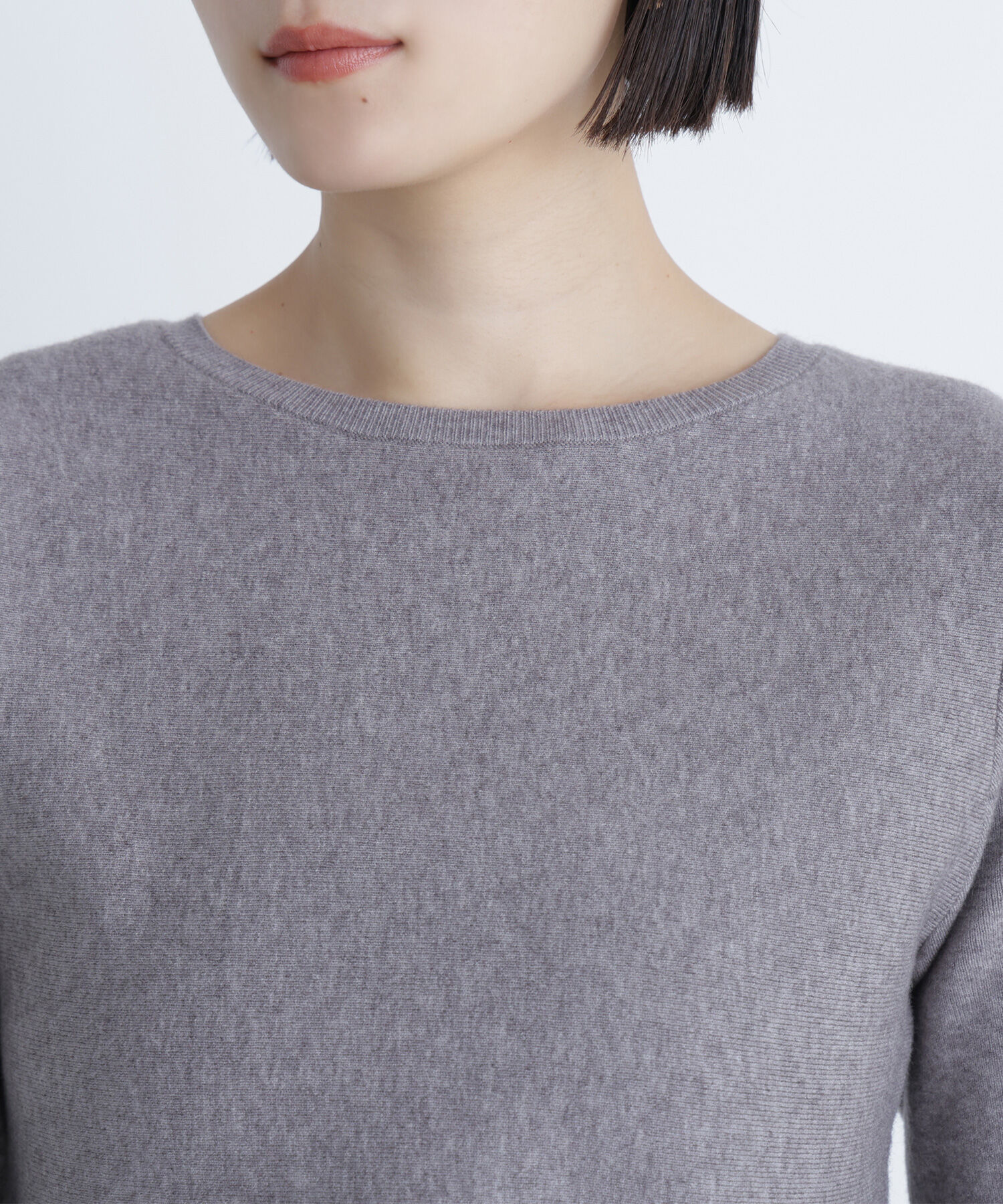  「ペプラムチュニックニット」|ニット・セーター|