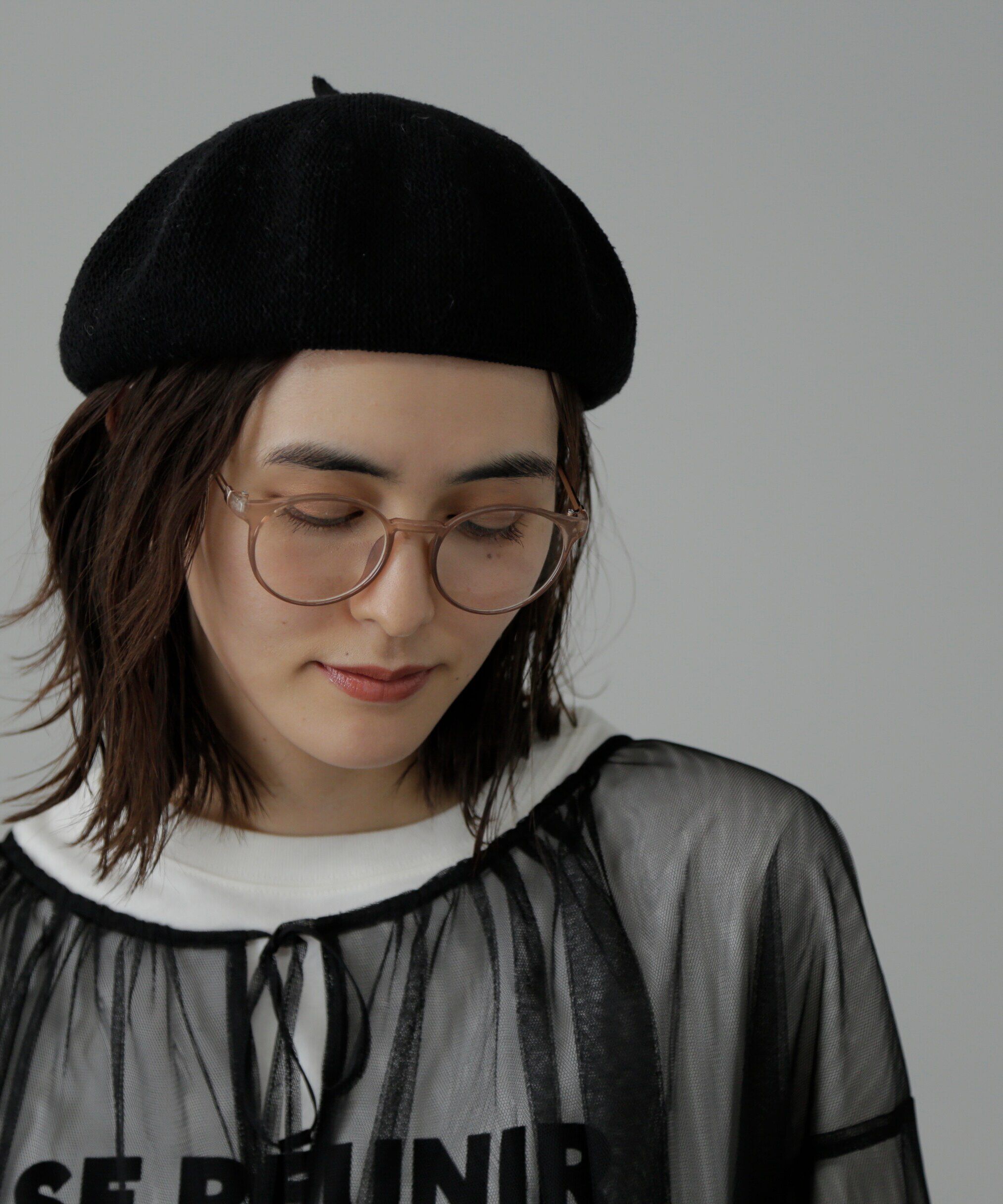  「サングラス⑤」|ハンカチ|ホワイト