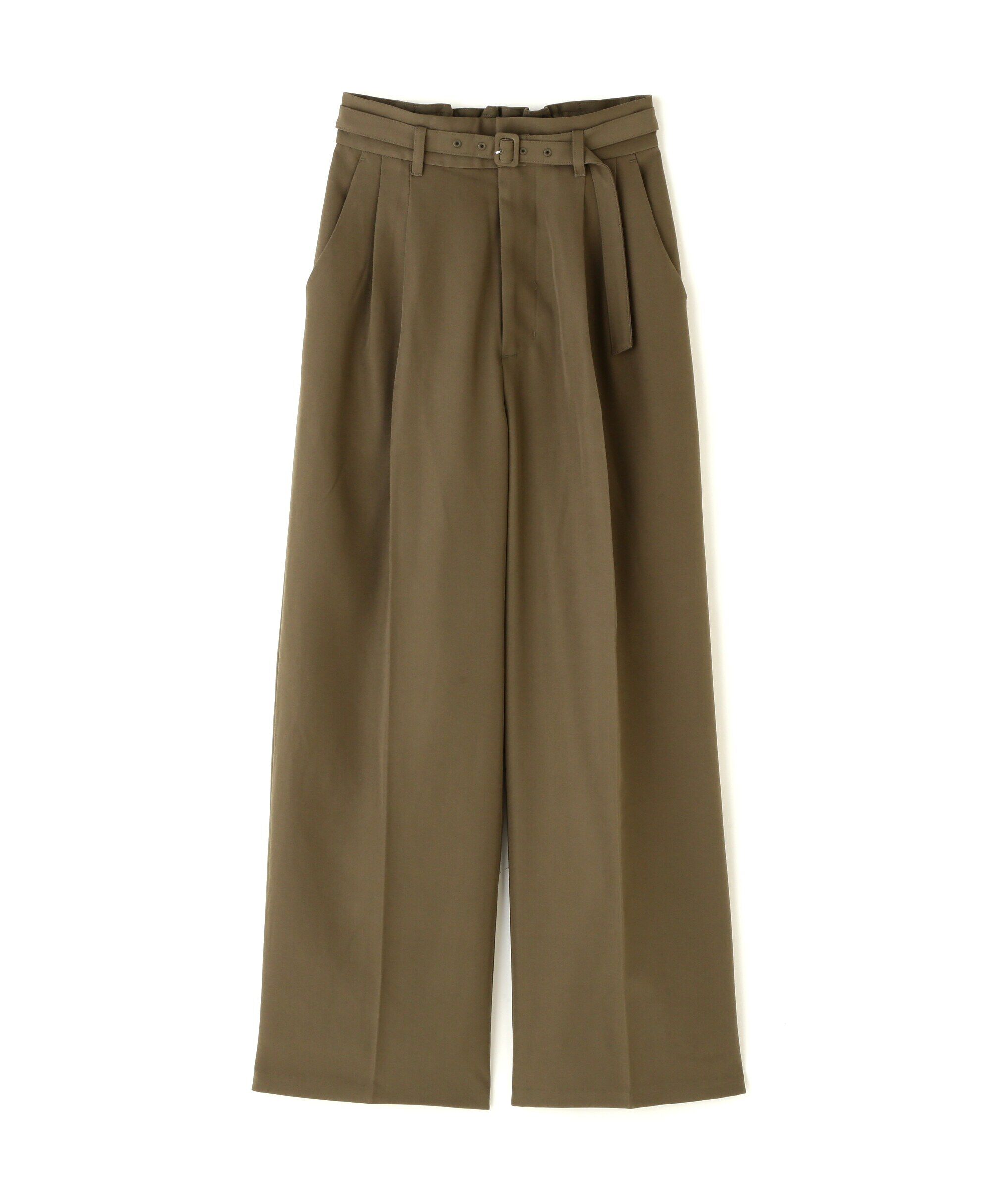  「＜SET UP対応＞[低身長サイズ/Sシリーズ]タックワイドパンツ」|その他|