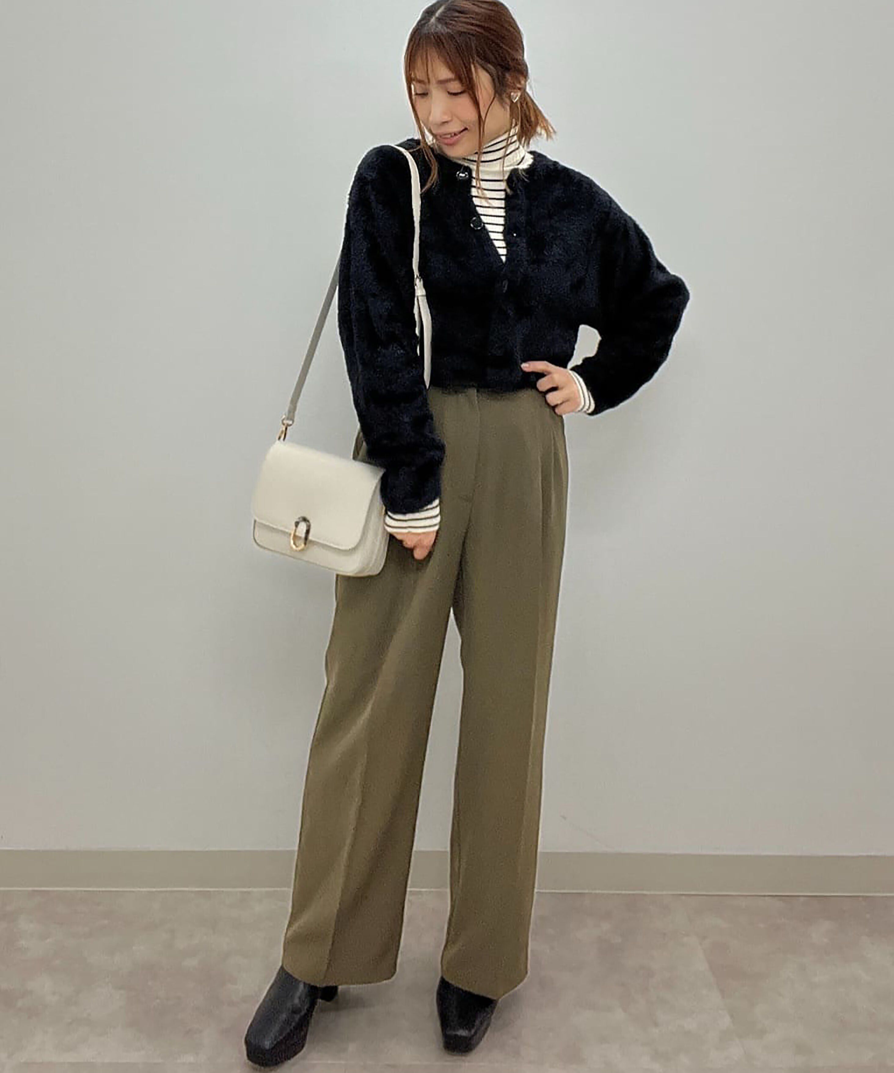  「＜SET UP対応＞[低身長サイズ/Sシリーズ]タックワイドパンツ」|その他|