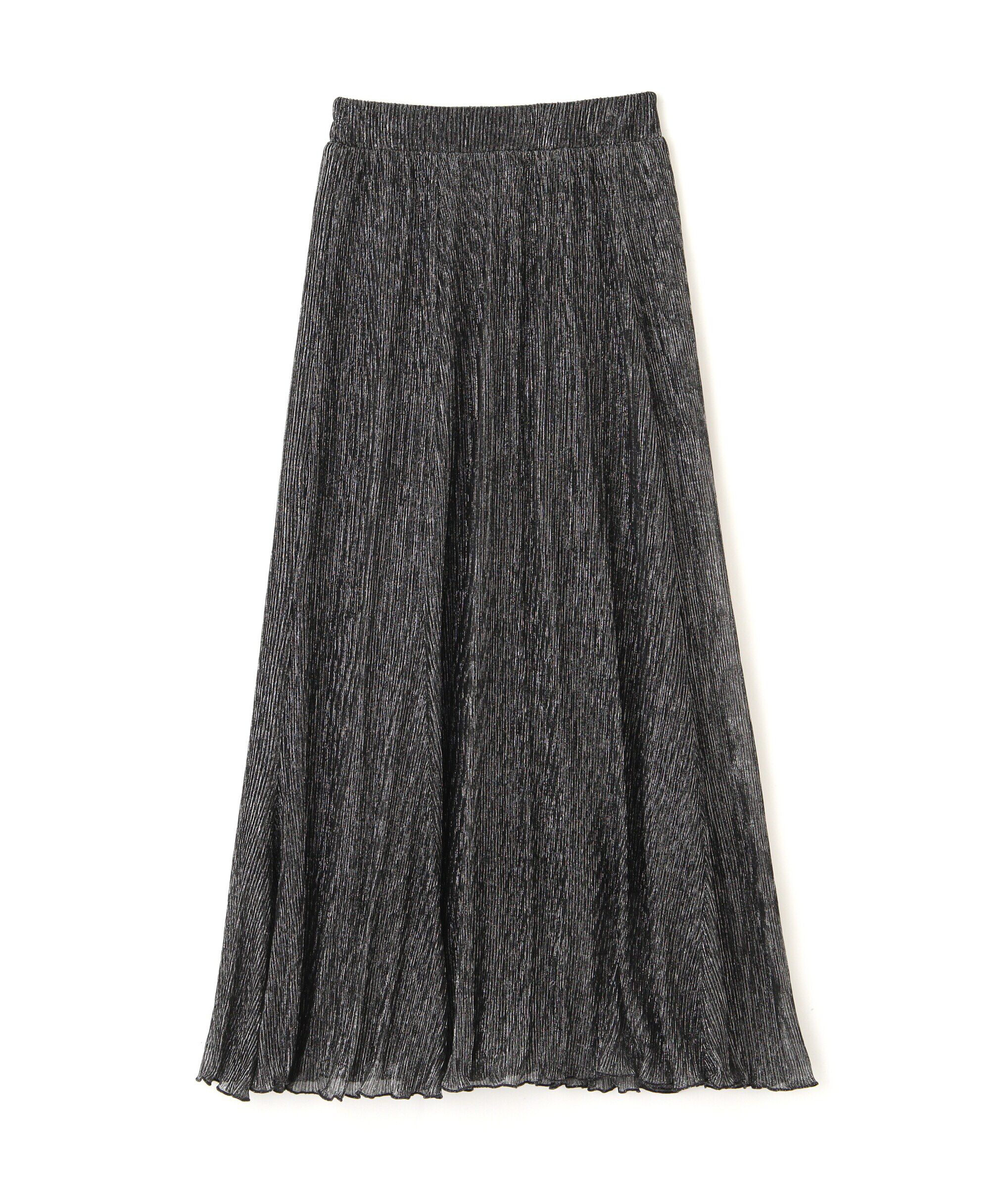  「［シルバーカラーWEB限定］ラメプリーツスカート」|スカート|