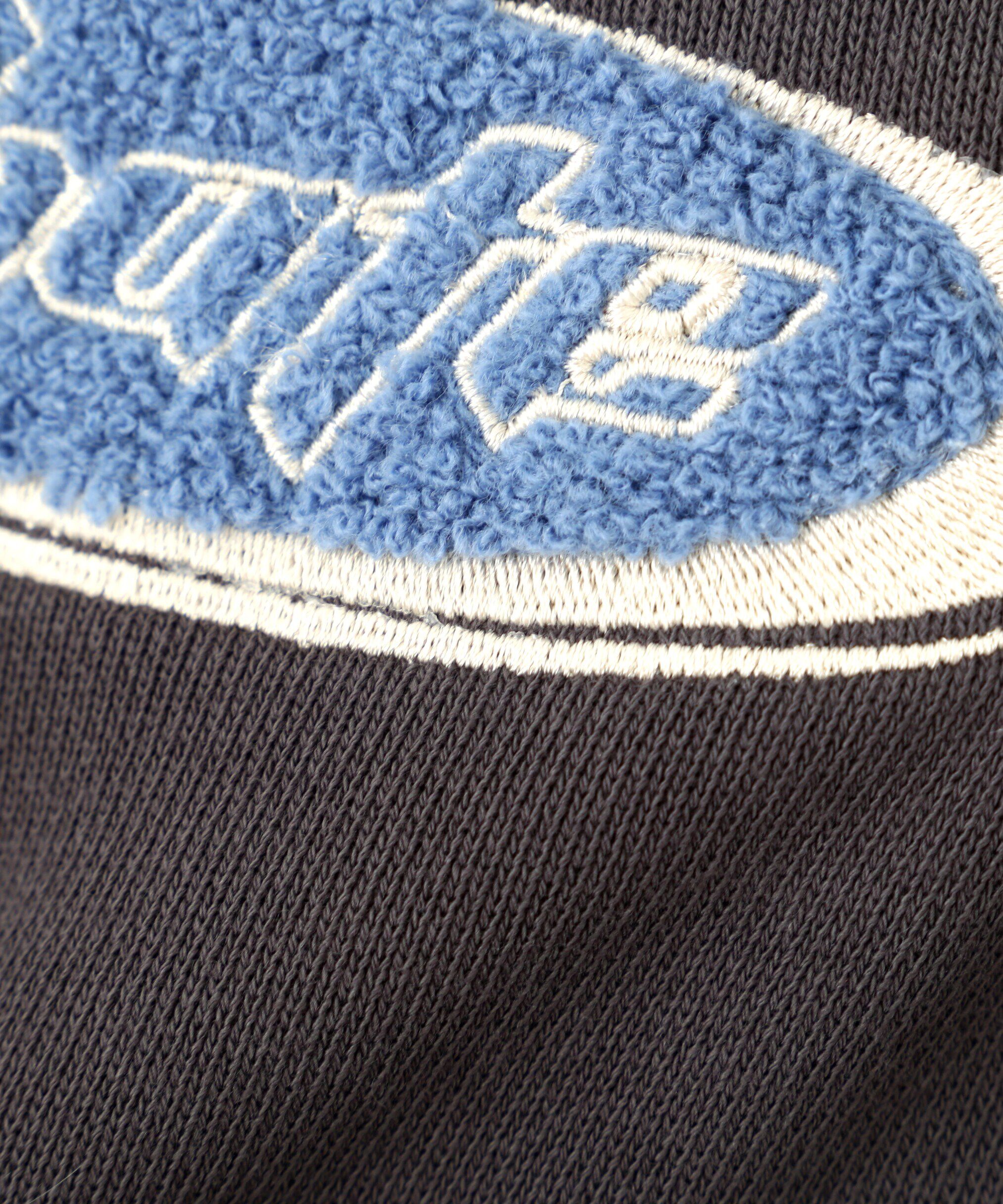  「スポーツロゴサガラ刺繍ショート丈スウェット」|Tシャツ・カットソー|