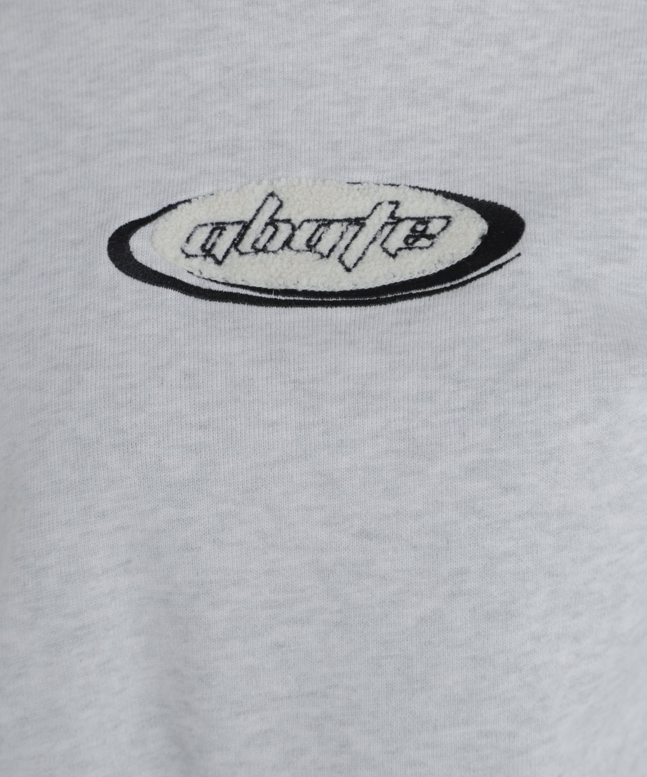  「スポーツロゴサガラ刺繍ショート丈スウェット」|Tシャツ・カットソー|