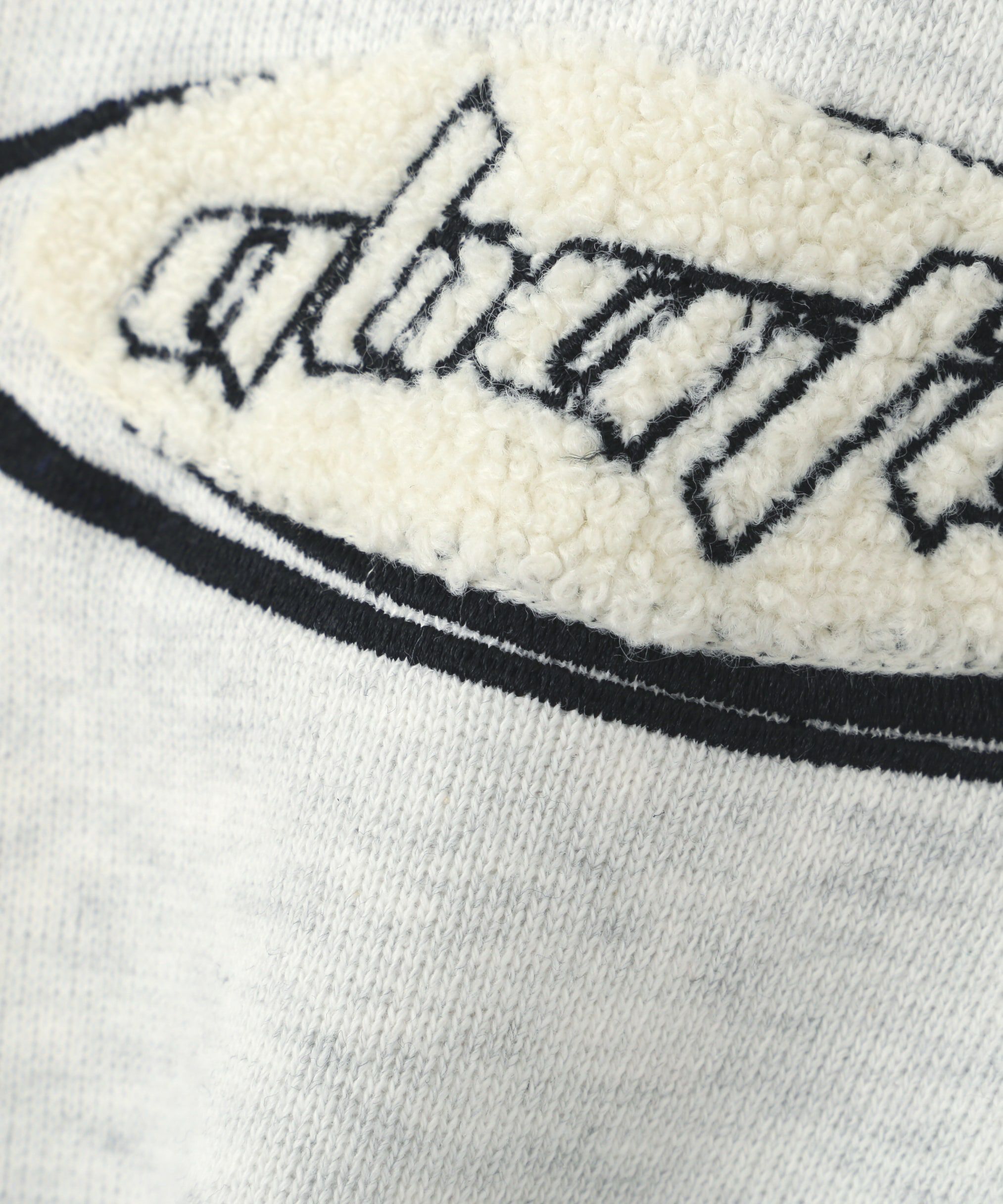  「スポーツロゴサガラ刺繍ショート丈スウェット」|Tシャツ・カットソー|