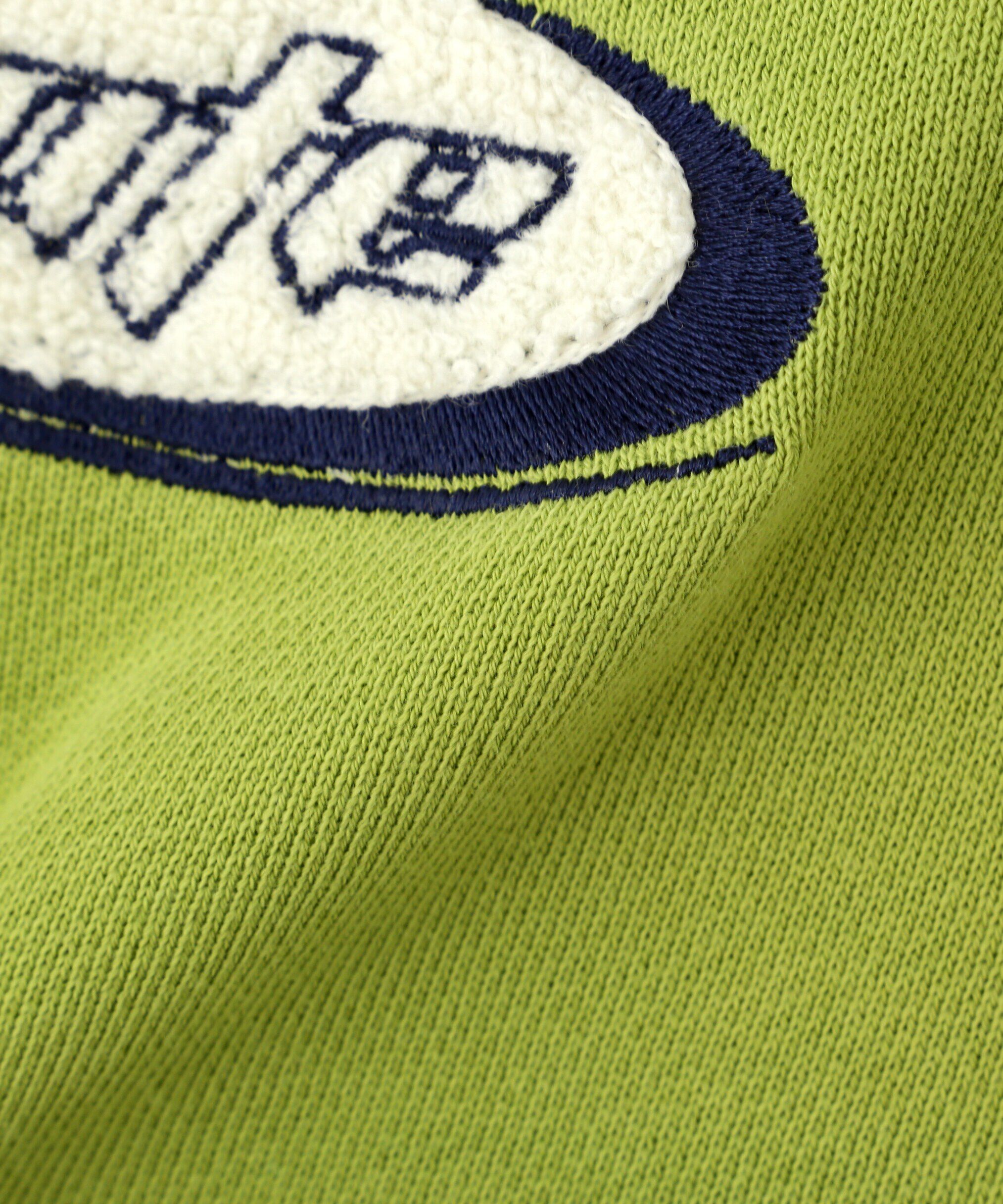  「スポーツロゴサガラ刺繍ショート丈スウェット」|Tシャツ・カットソー|