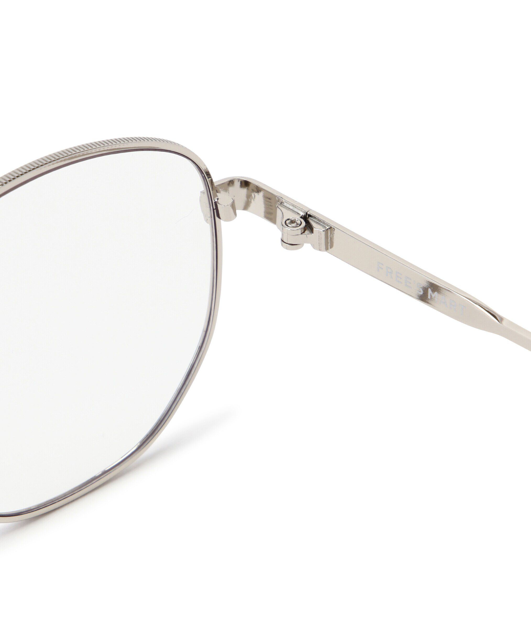  「シルバーフレーム伊達メガネ」|ハンカチ|