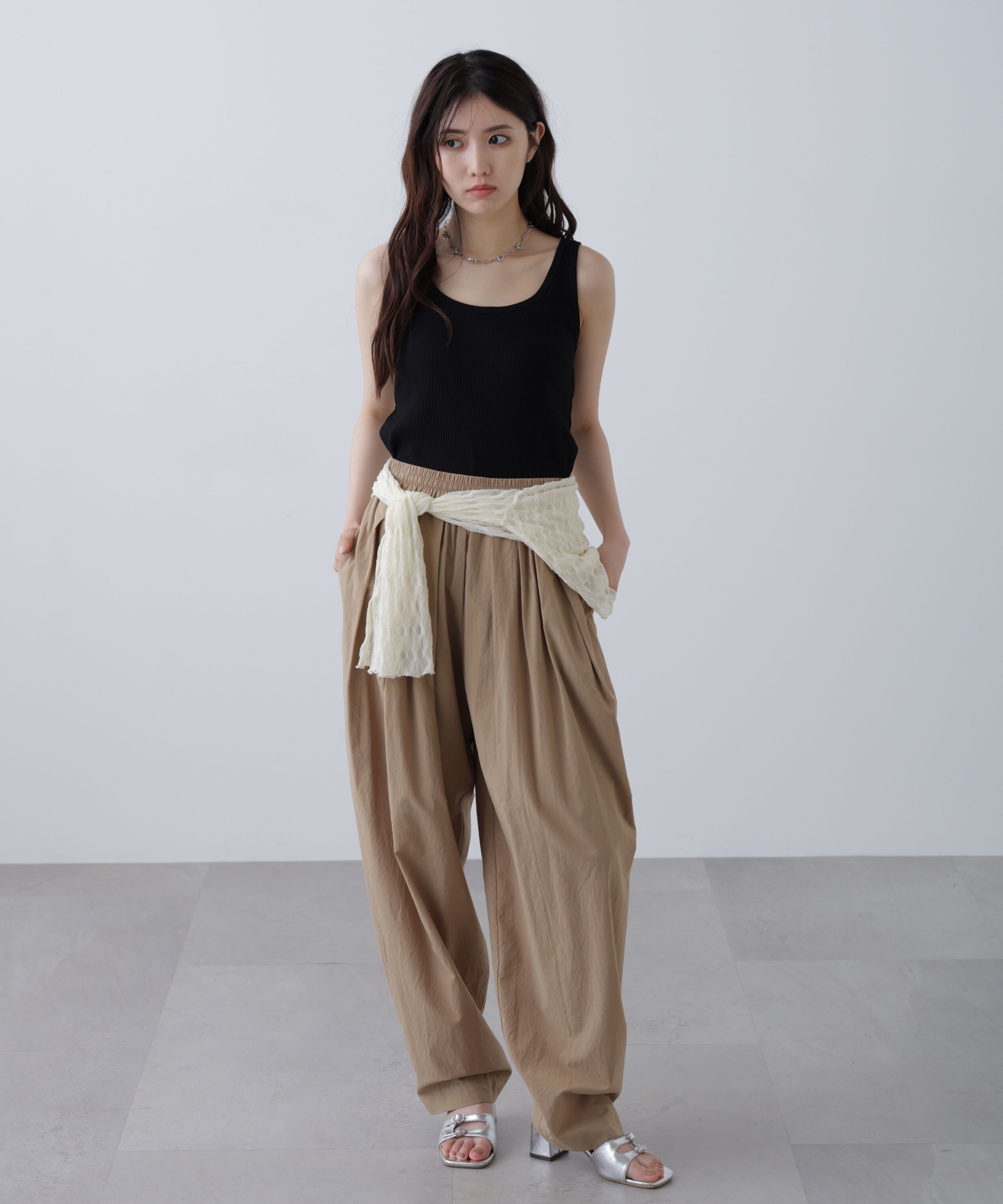  「テレコタンクトップ」|Tシャツ・カットソー|