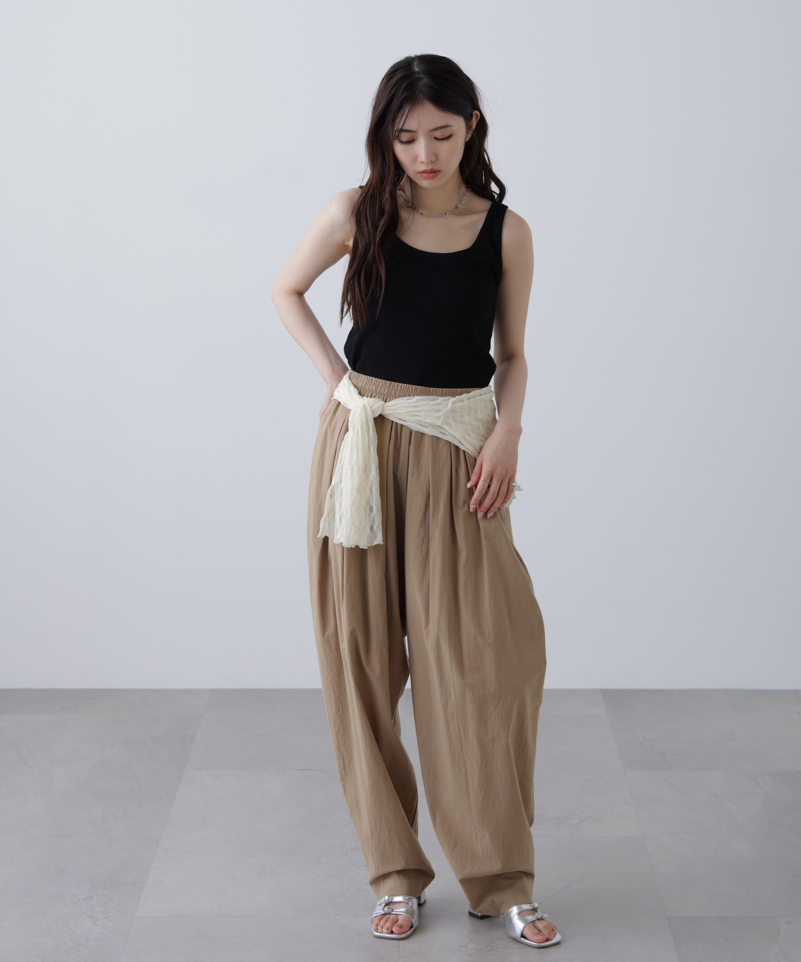  「テレコタンクトップ」|Tシャツ・カットソー|