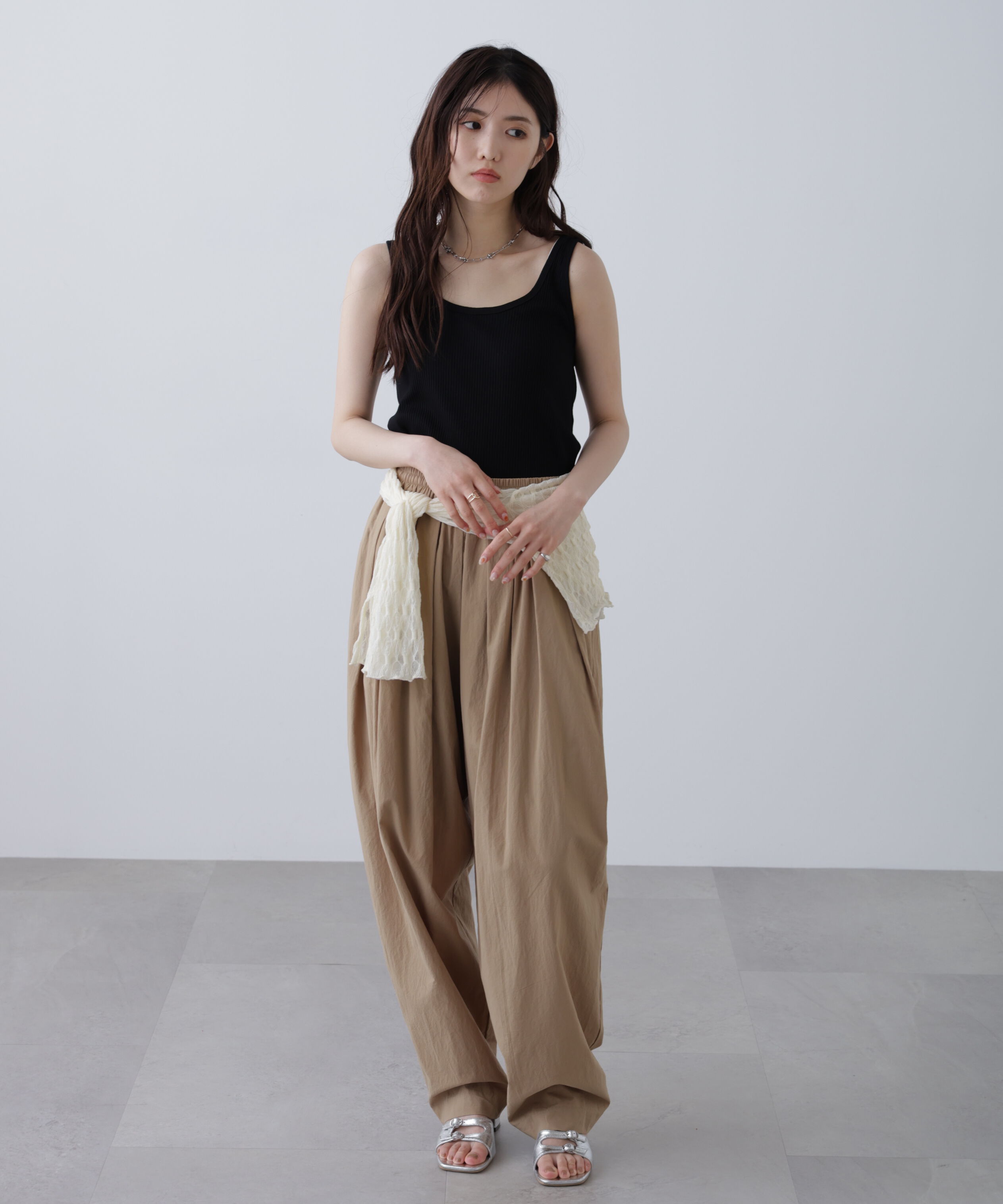  「テレコタンクトップ」|Tシャツ・カットソー|